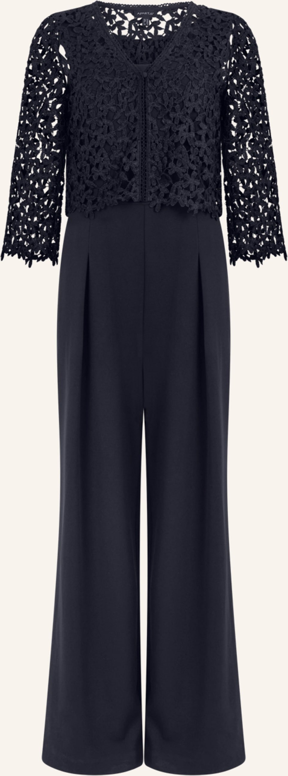 Apart Overall Mit Spitzenjäckchen blau