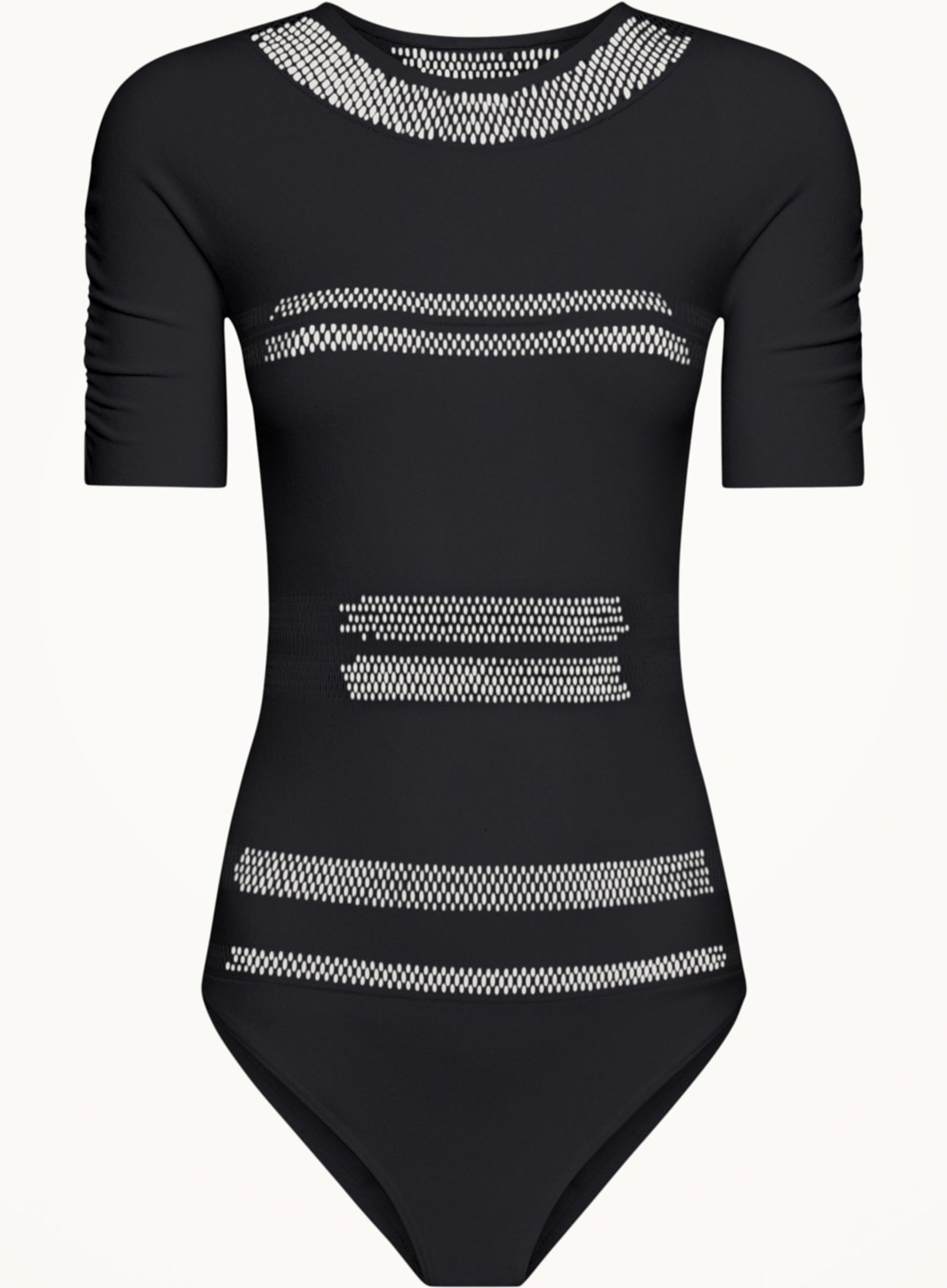 Wolford Wolford Body Net Lines Body schwarz