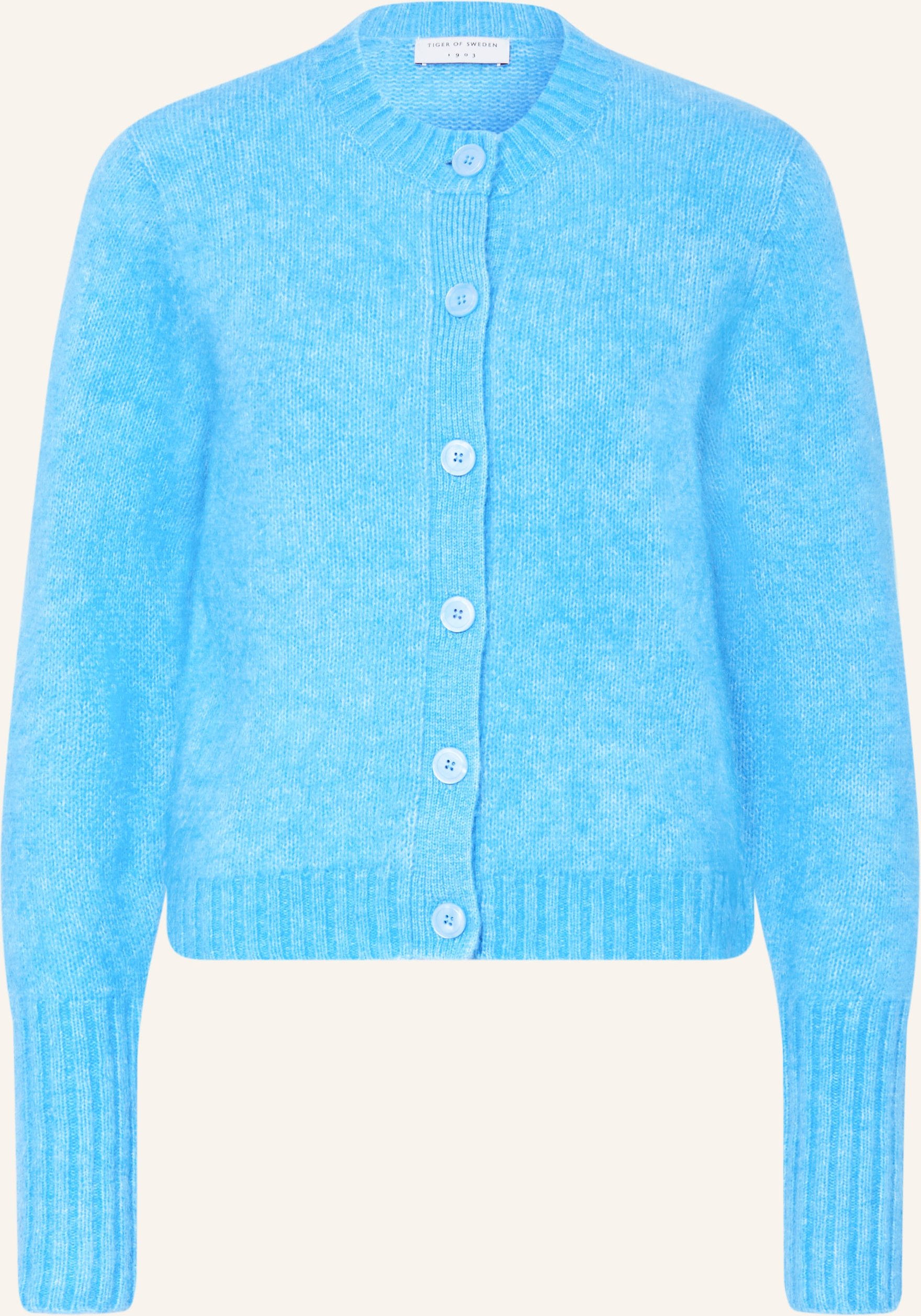 Tiger Of Sweden Strickjacke Mit Mohair blau