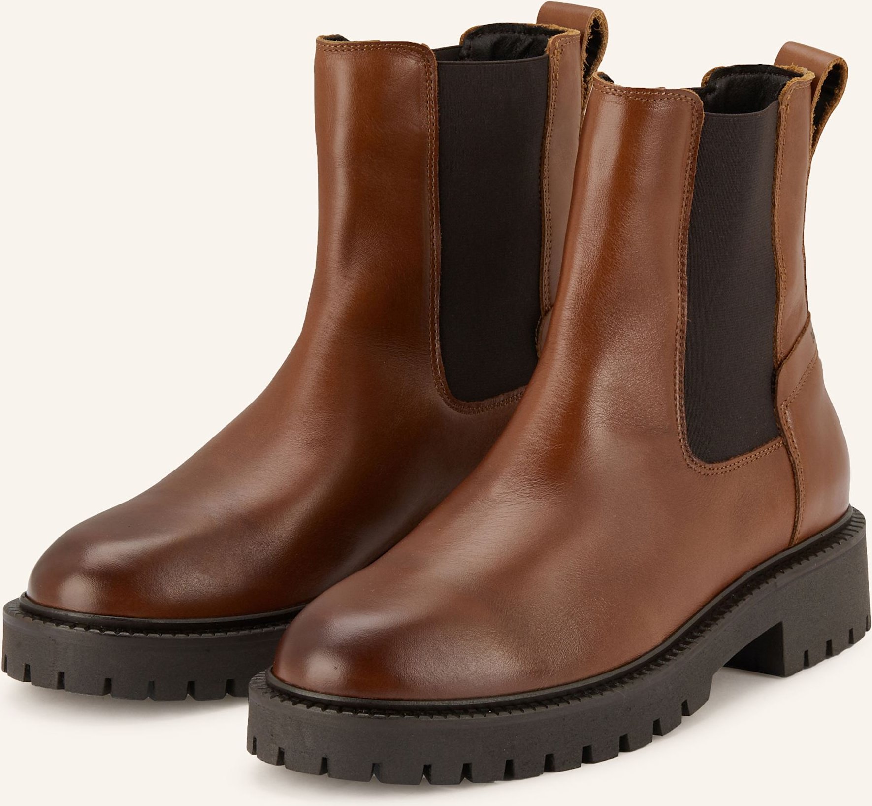 Marc O'polo Chelsea-Boots braun