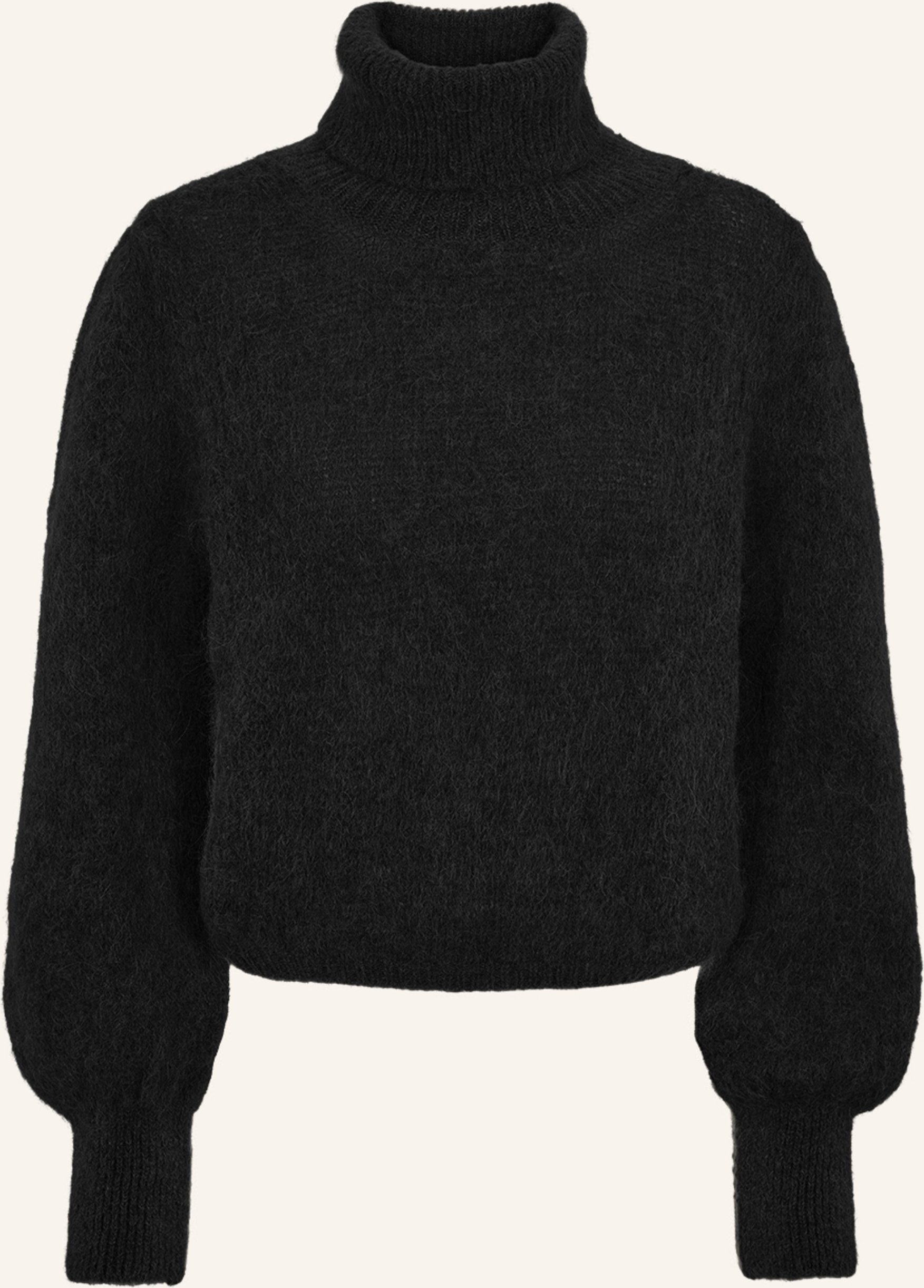 Americandreams Rollkragen Pullover Piro schwarz