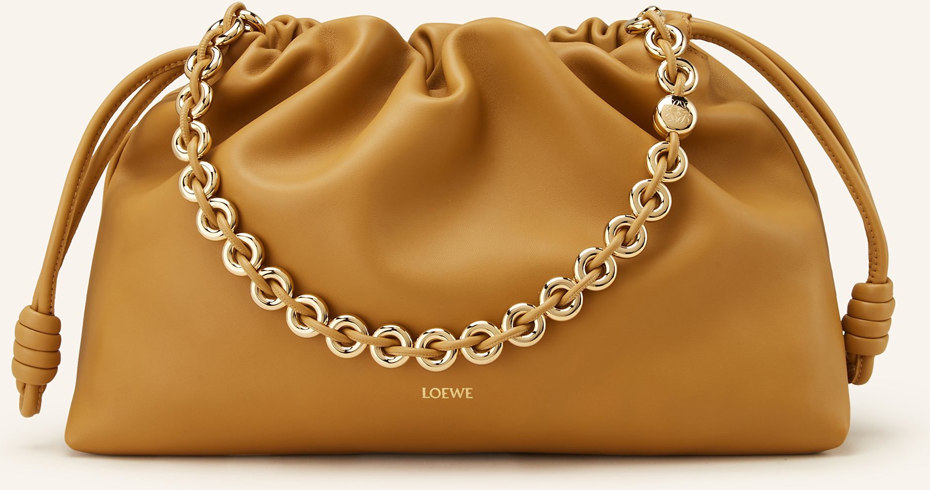 Thumbnail - Loewe Schultertasche Flamenco Large orange