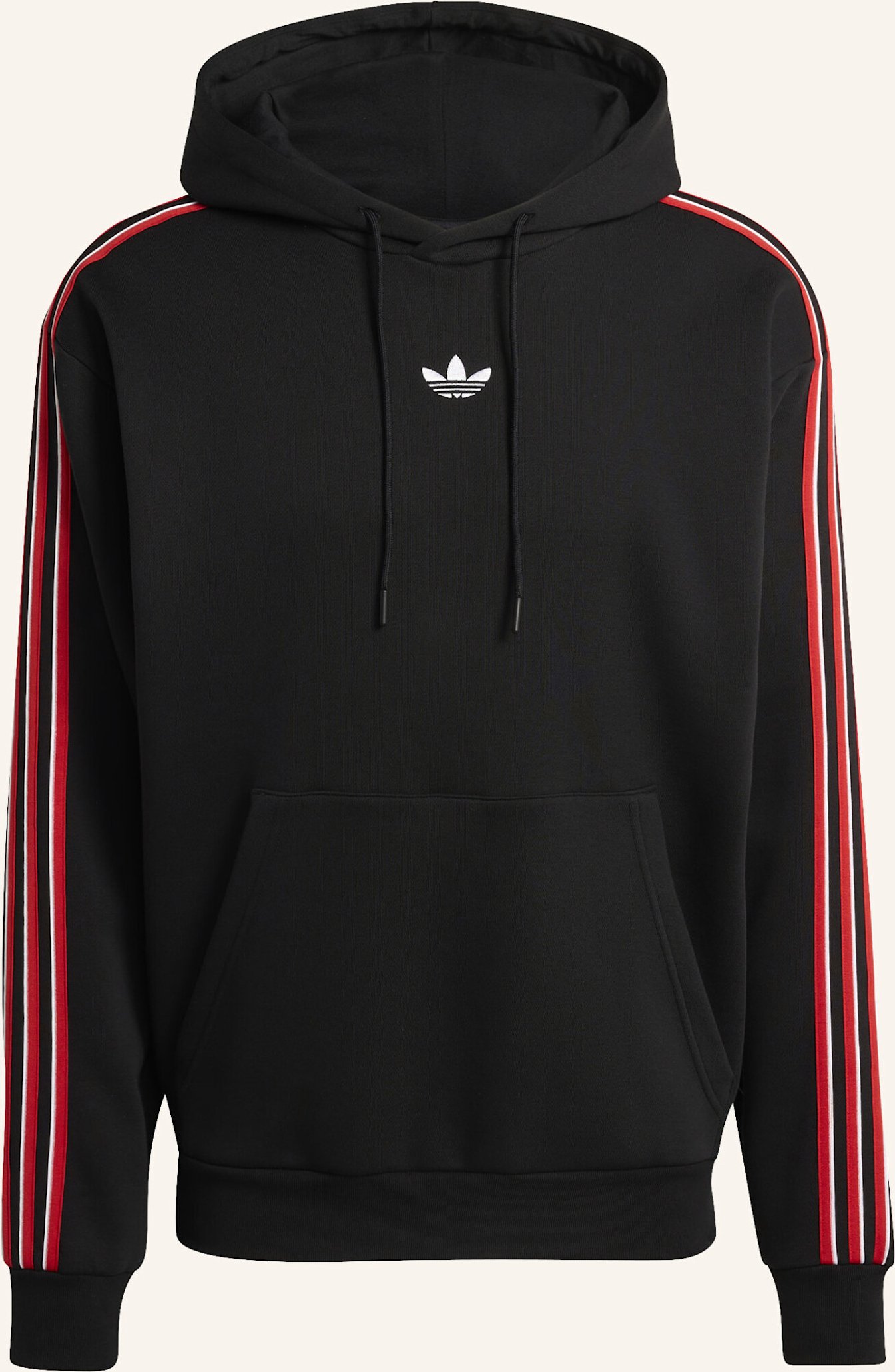 Adidas Originals Tipped Stripes Hoodie schwarz