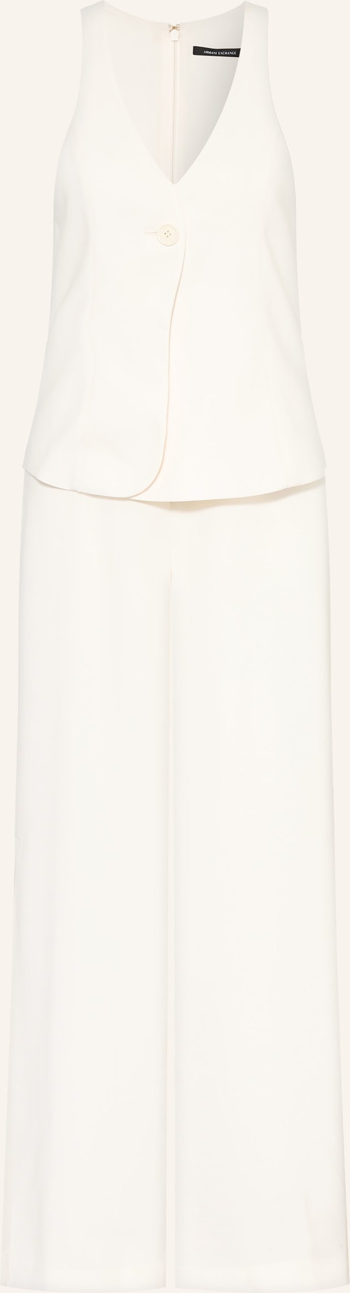 Armani Exchange Jumpsuit weiss