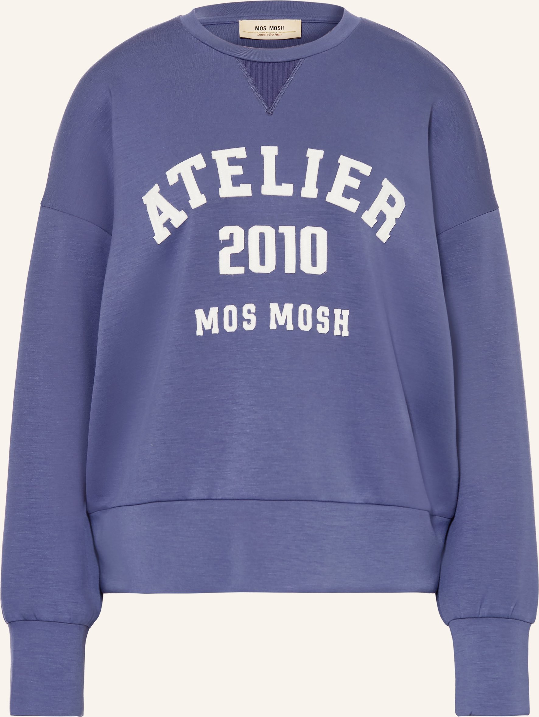 Mos Mosh Oversized-Sweatshirt Mmnima lila