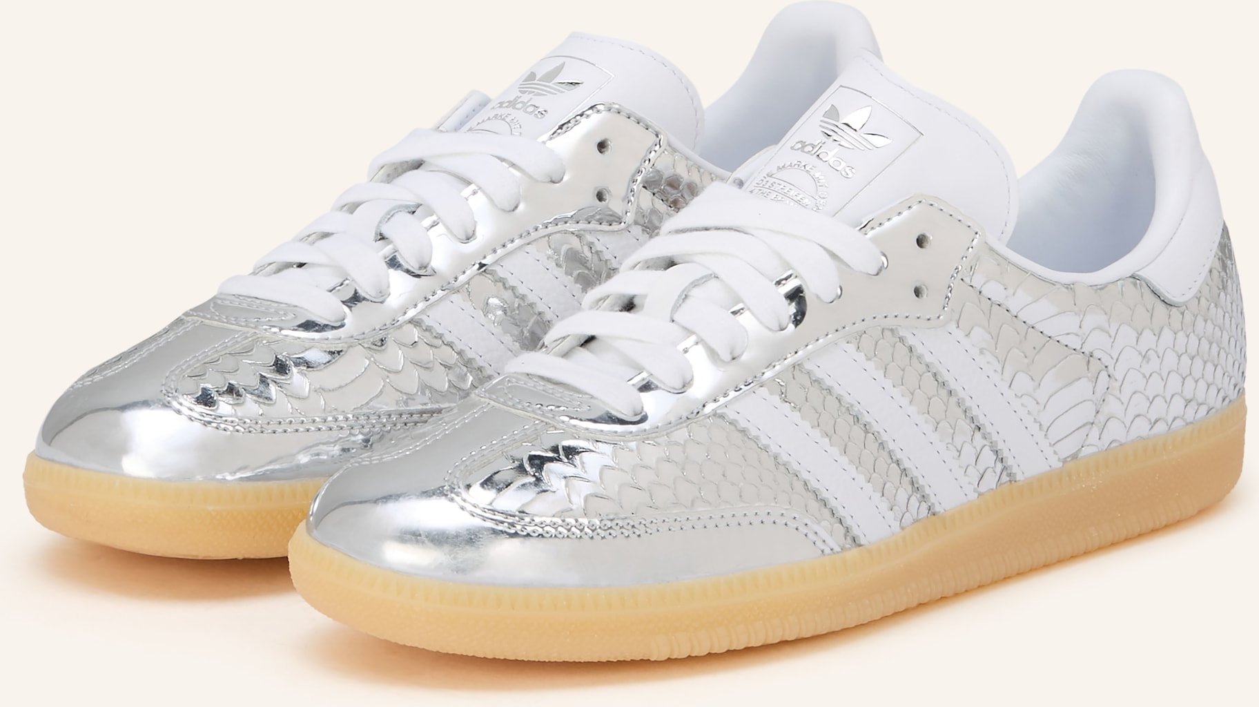 Adidas Originals Sneaker Samba Og silber