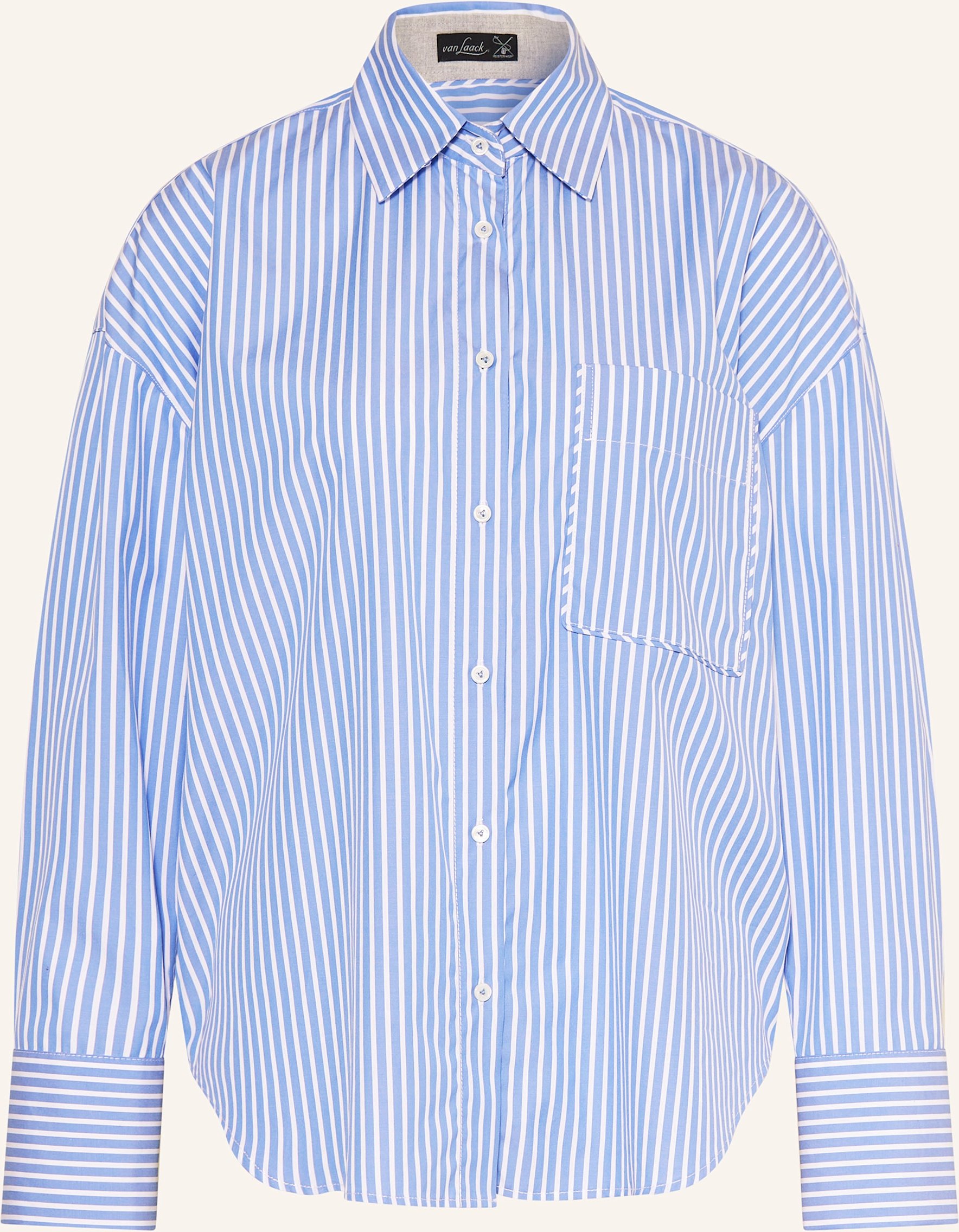 Van Laack Hemdbluse Vl-Besna-Fpsp blau