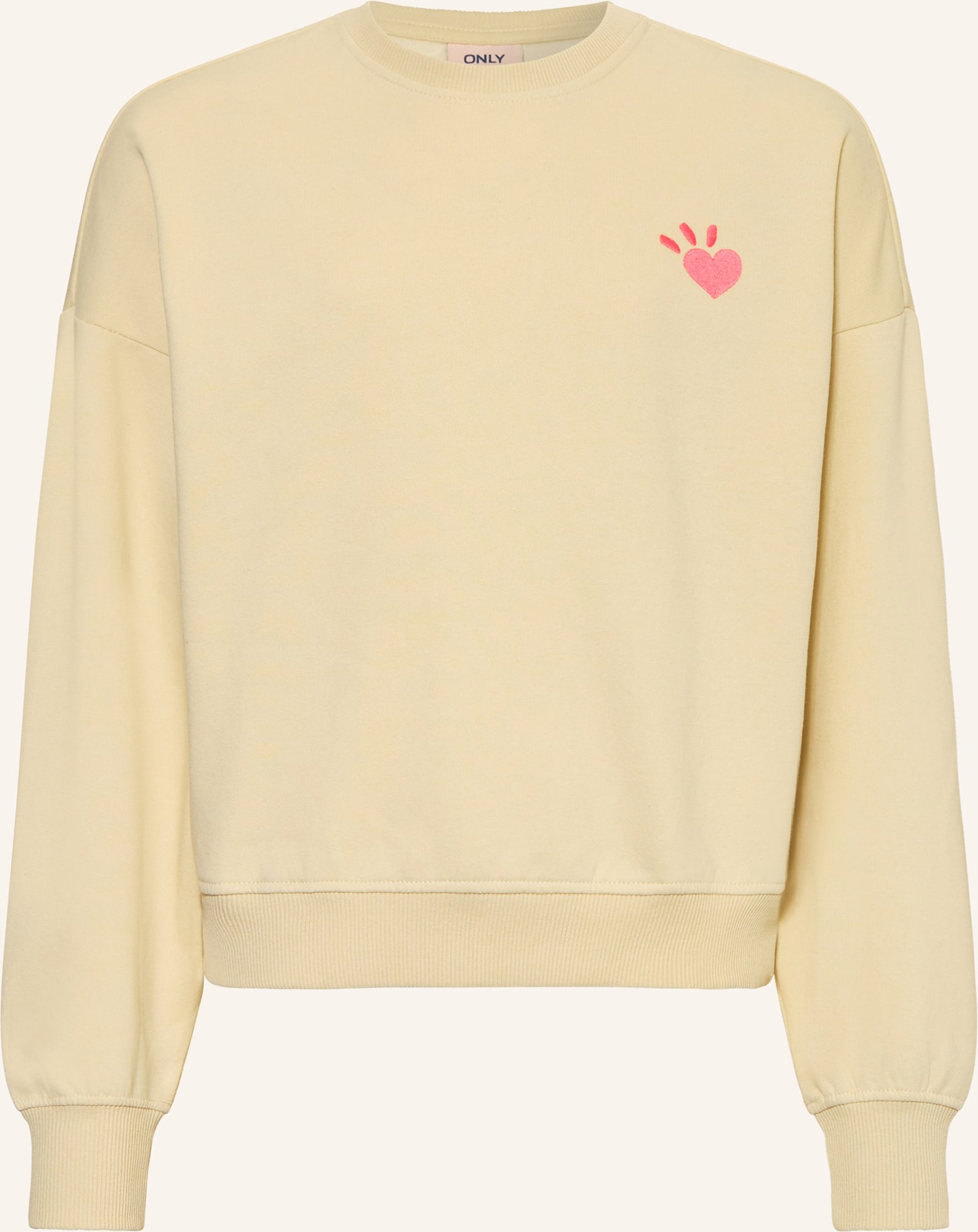 Only Sweatshirt weiss