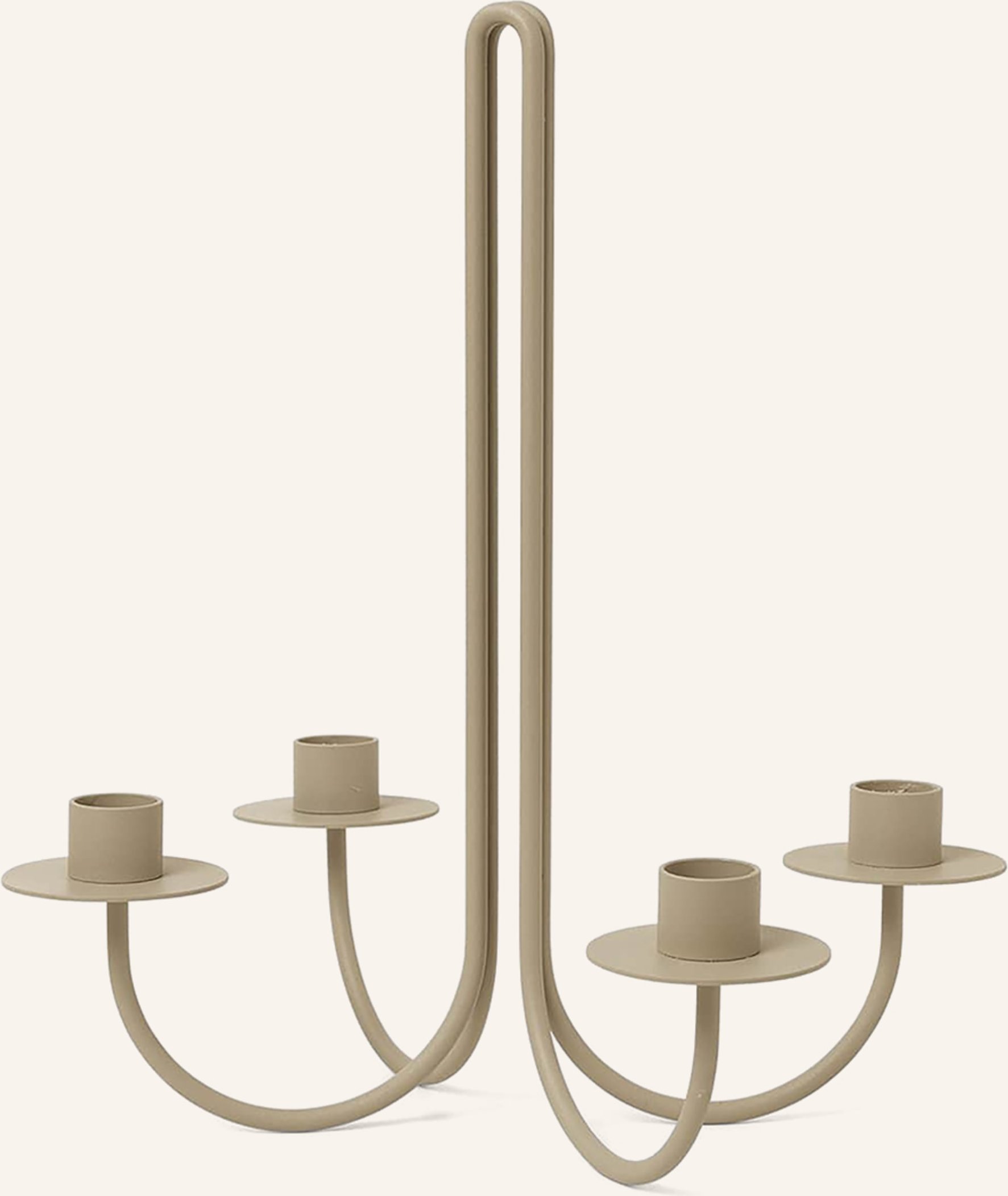 Ferm Living Kerzenhalter Sway beige