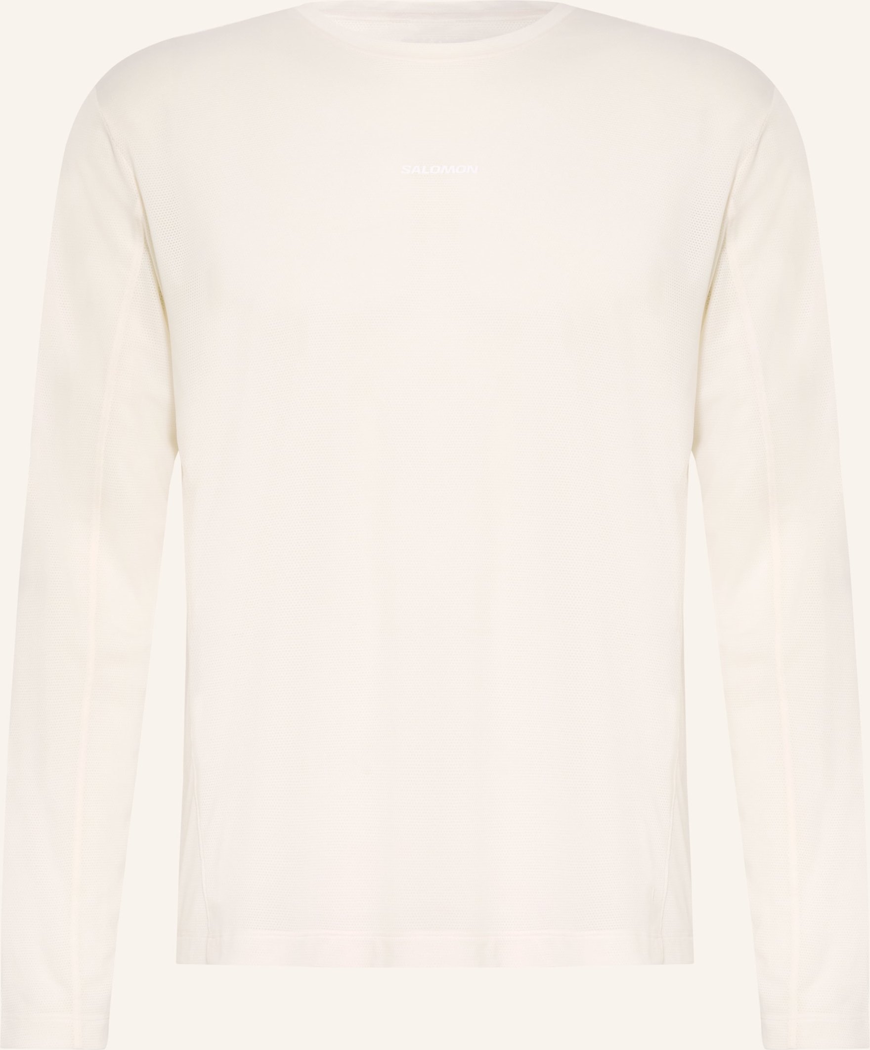 Salomon Laufshirt Shakeout Core weiss