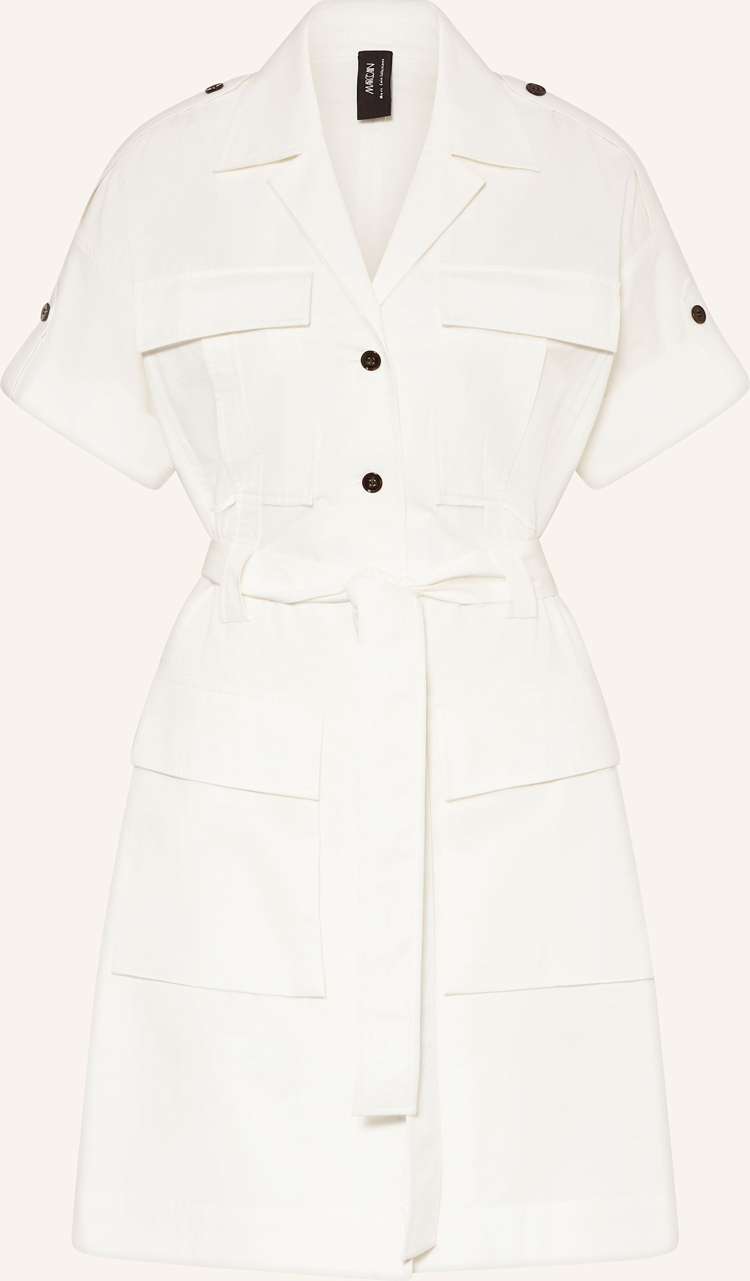 Marc Cain Hemdblusenkleid weiss
