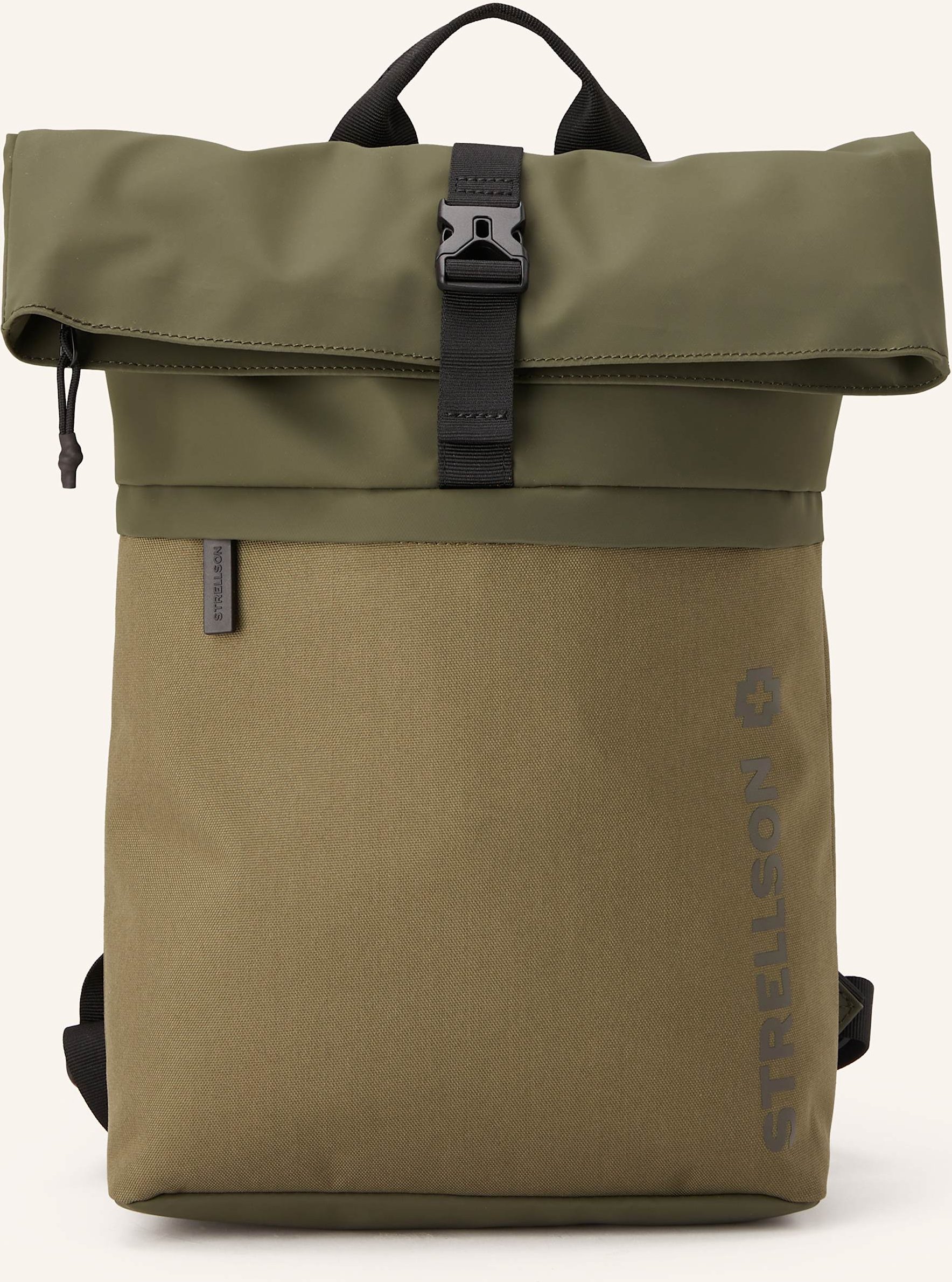Thumbnail - Strellson Rucksack Alperton Eddie Mit Laptop-Fach gruen