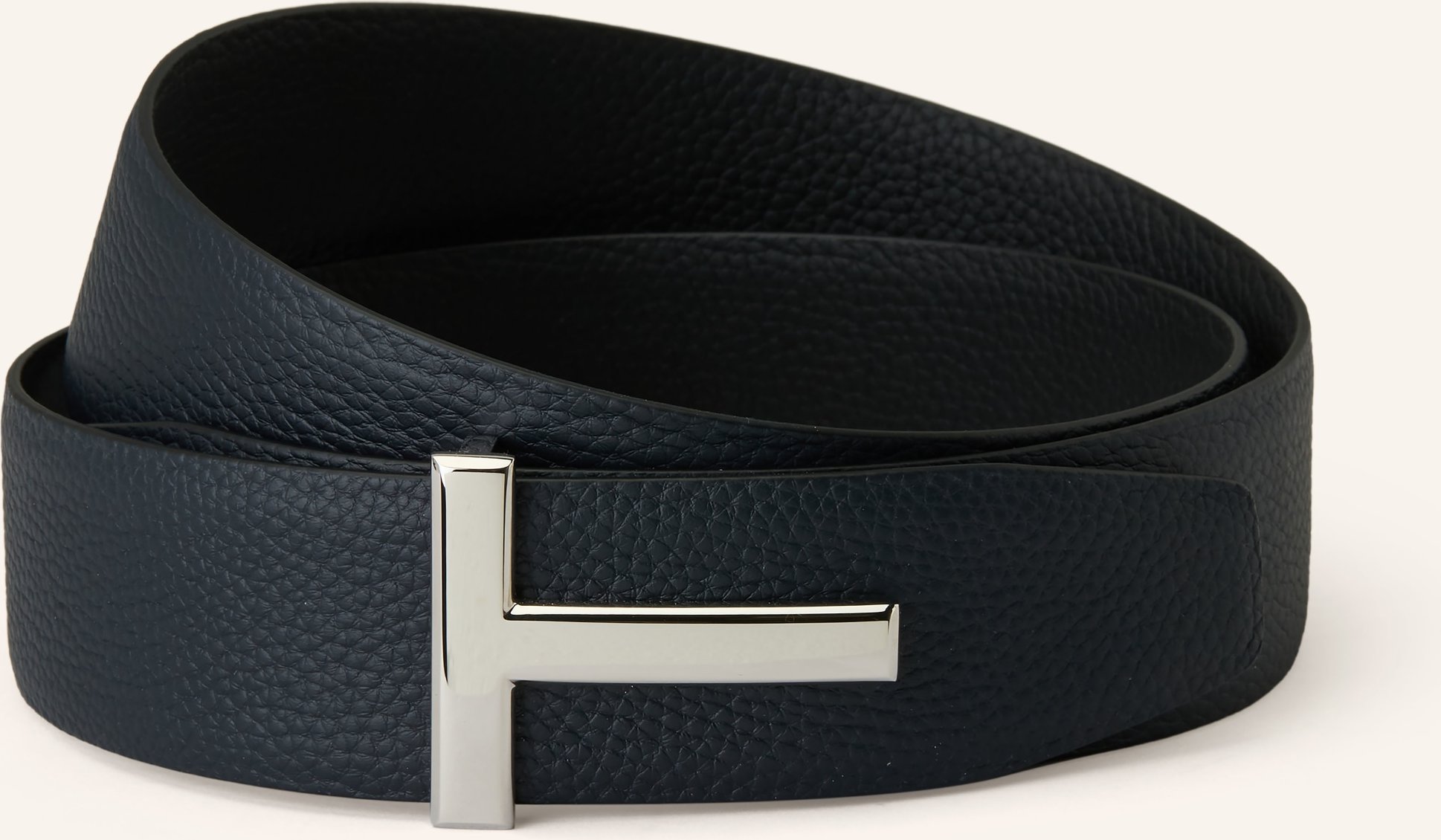 Tom Ford Ledergürtel blau