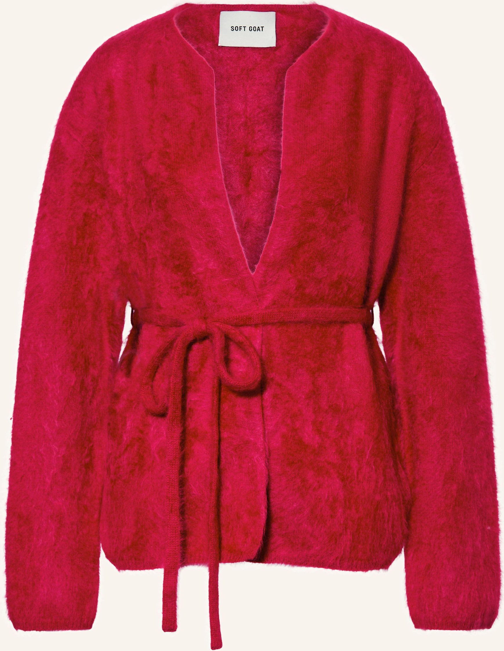 Soft Goat Strickhülle Aus Cashmere rot