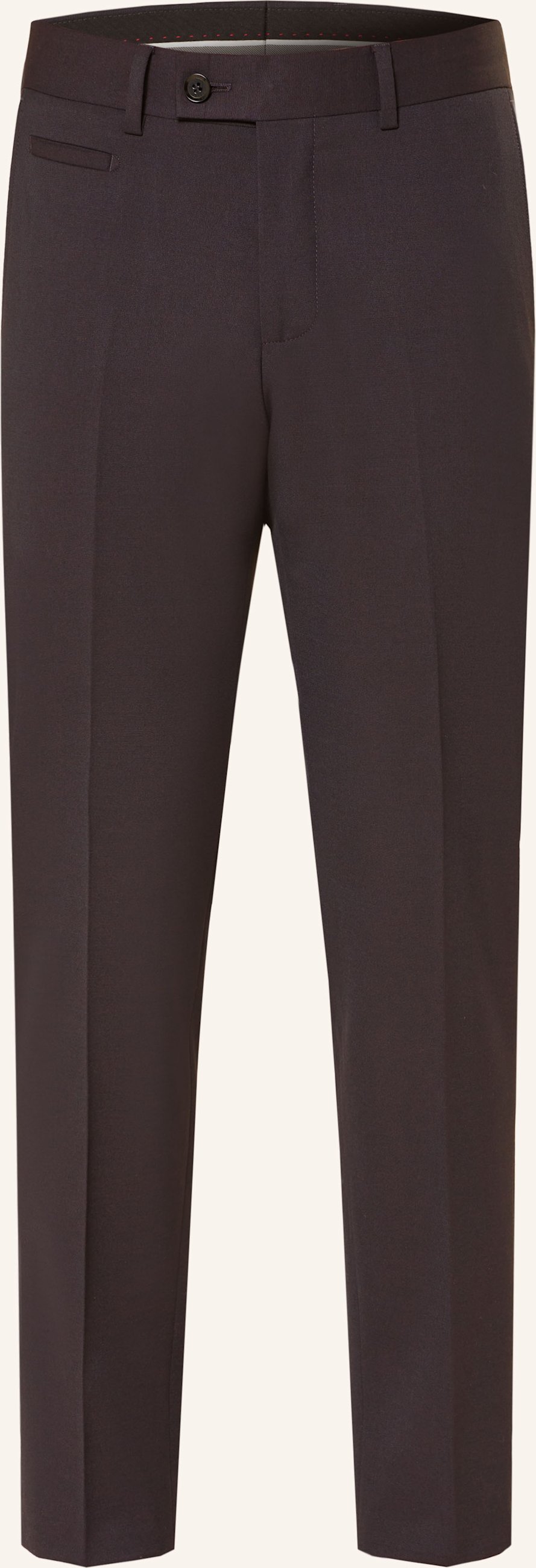 Strellson Anzughose Maury Slim Fit lila