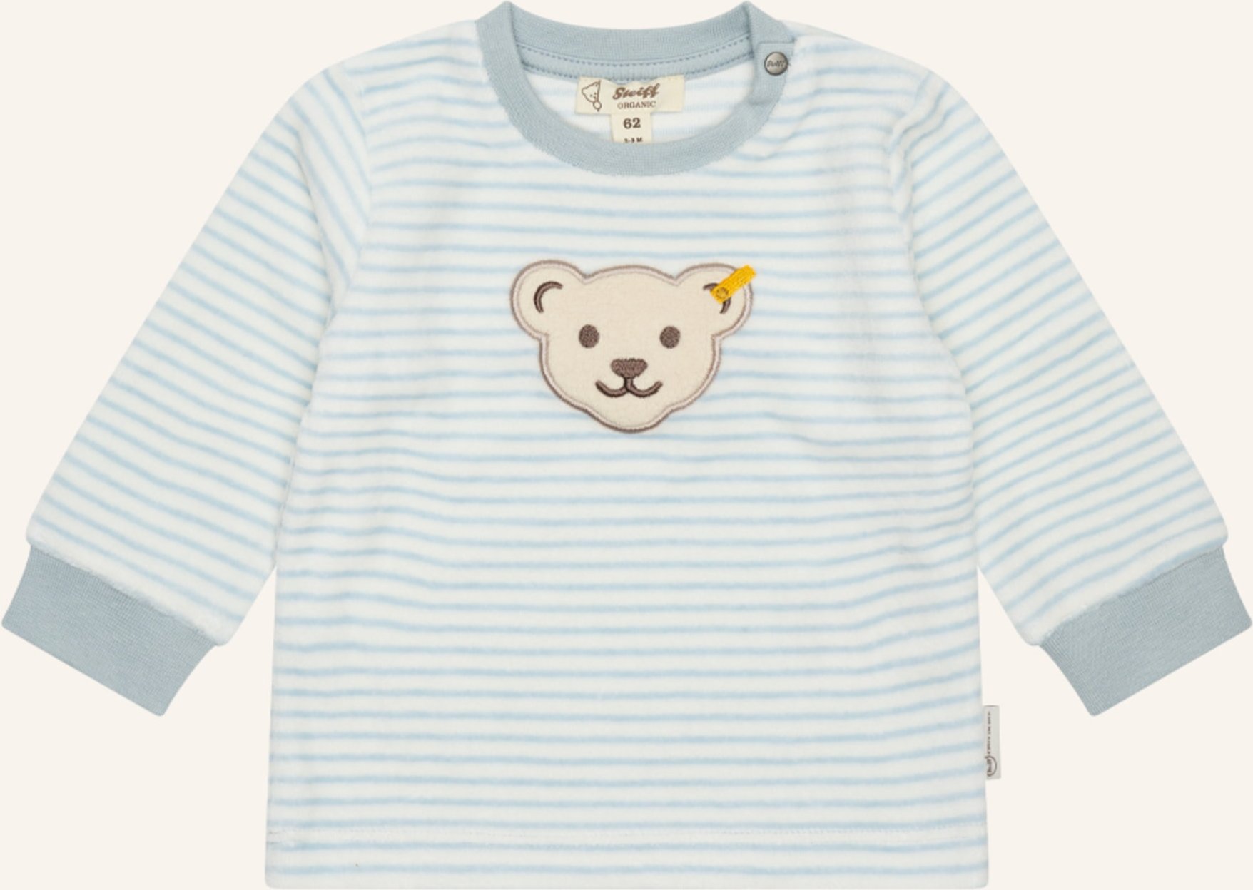 Steiff Set Wellness:  Hose Und Sweatshirt blau