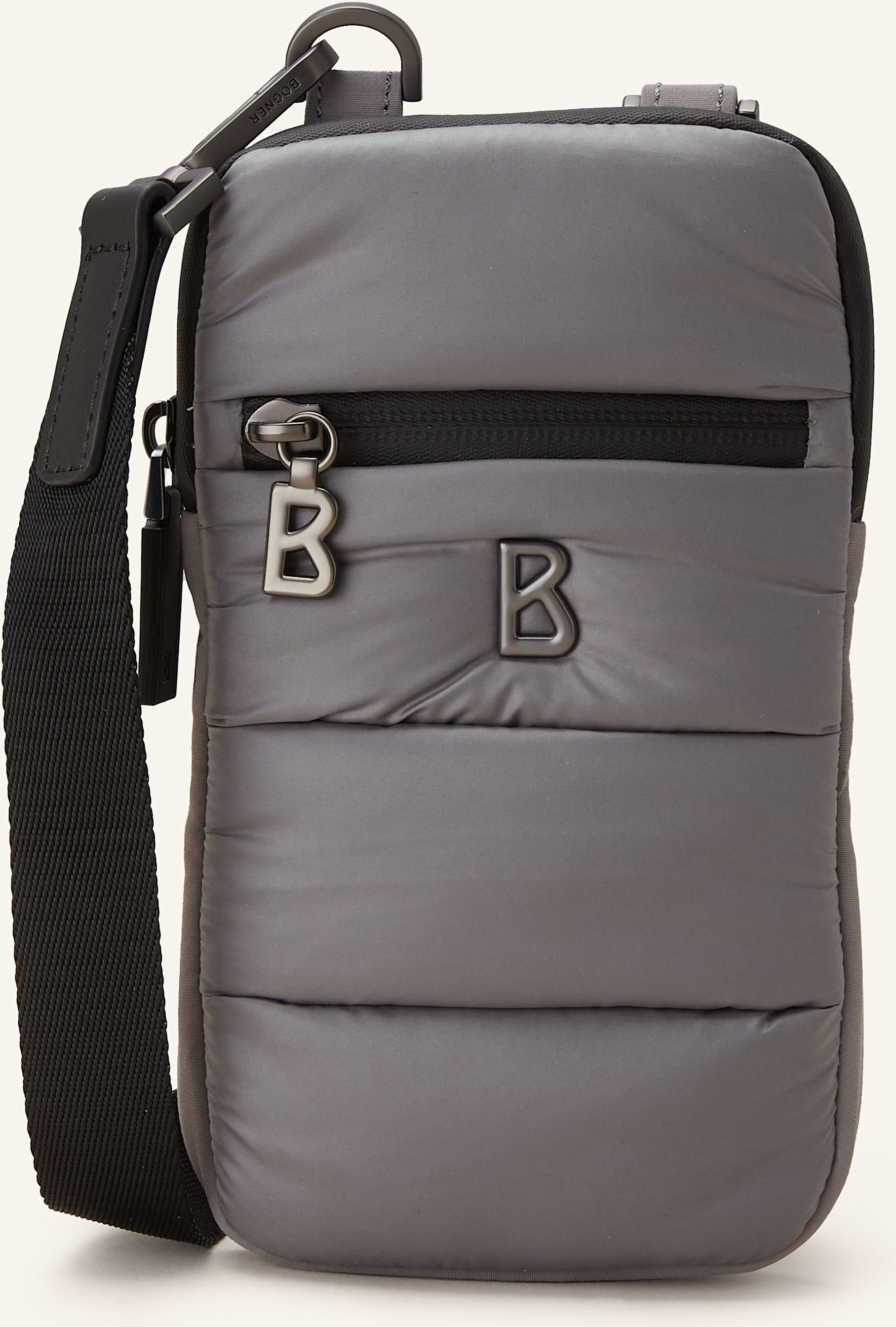 Bogner Schultertasche Monarch Skyler grau