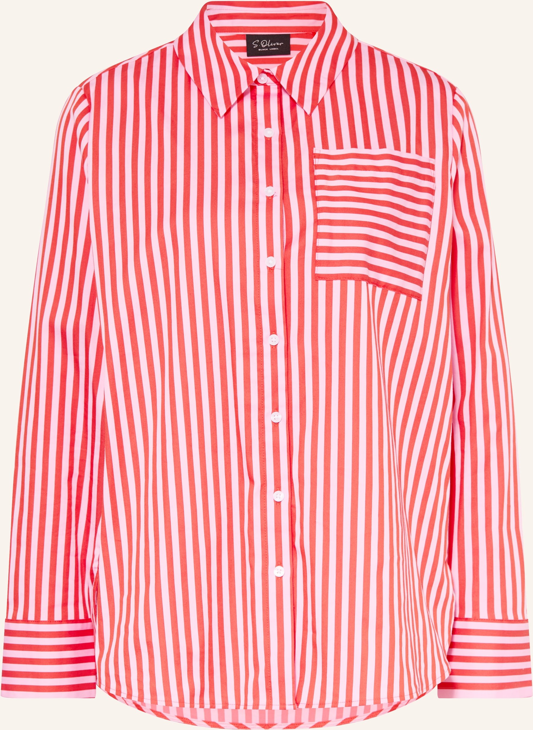 S.Oliver Black Label Hemdbluse pink
