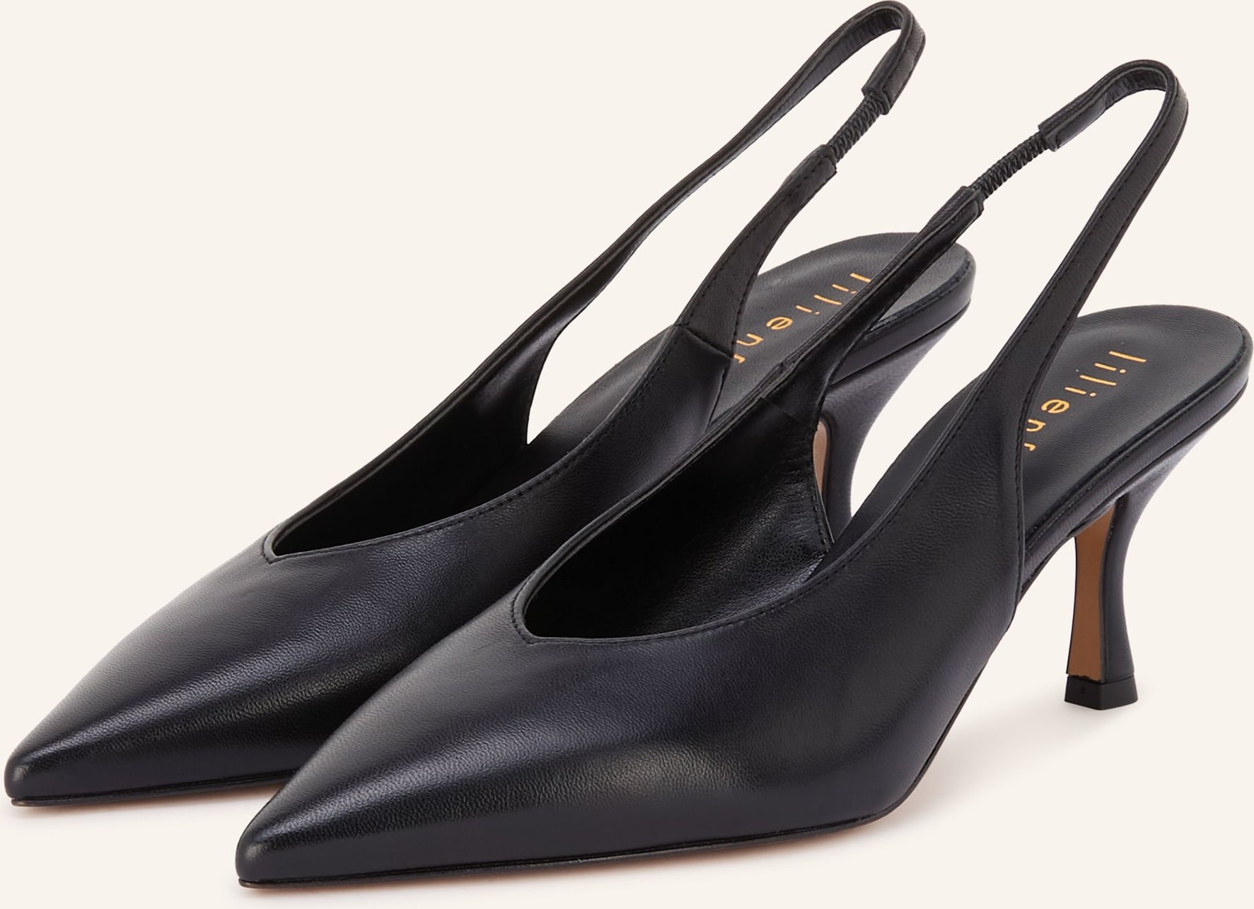 Lilienfels Slingpumps schwarz
