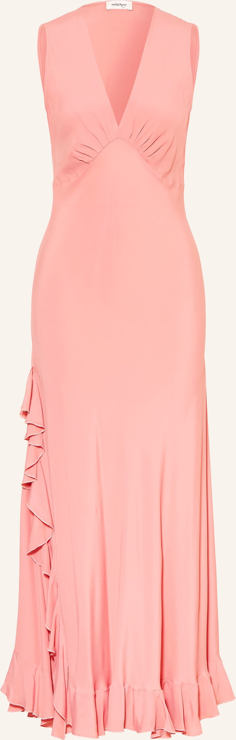 Ottod'ame Kleid Mit Volants pink