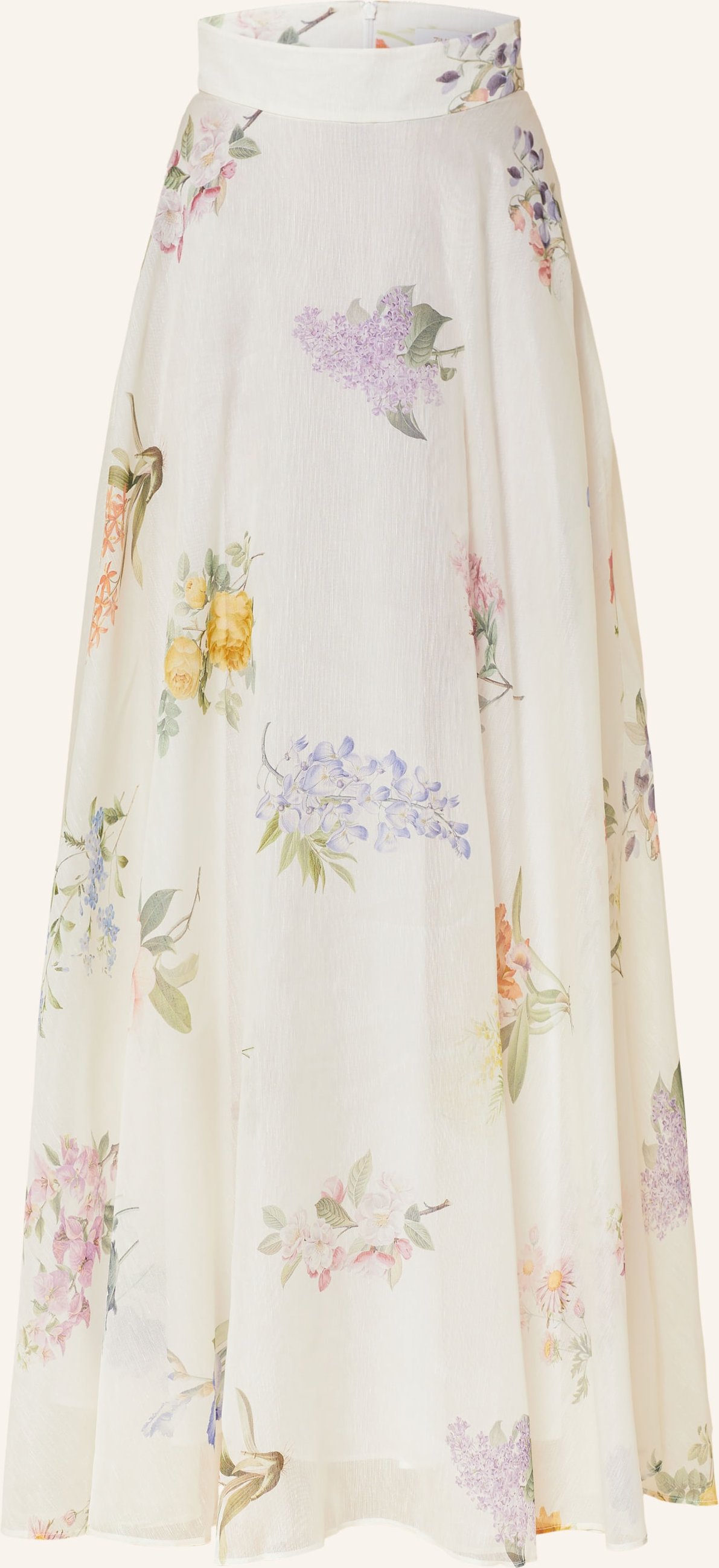 Zimmermann Rock Natura Mit Leinen Und Seide weiss