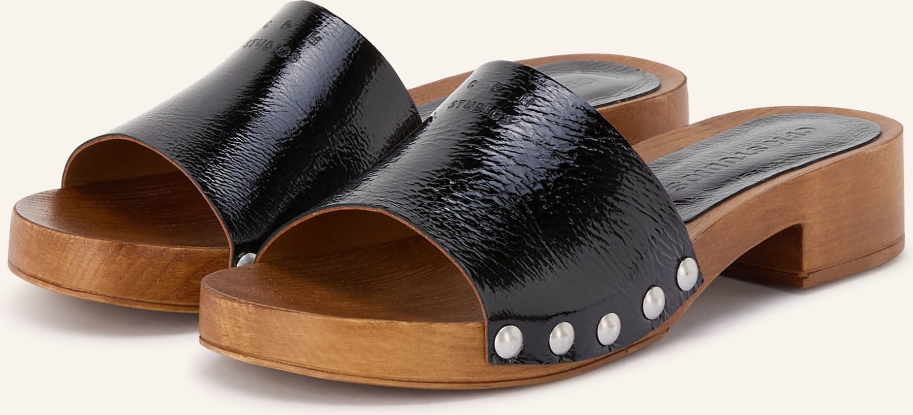 Copenhagen Studios Mules cph798 schwarz