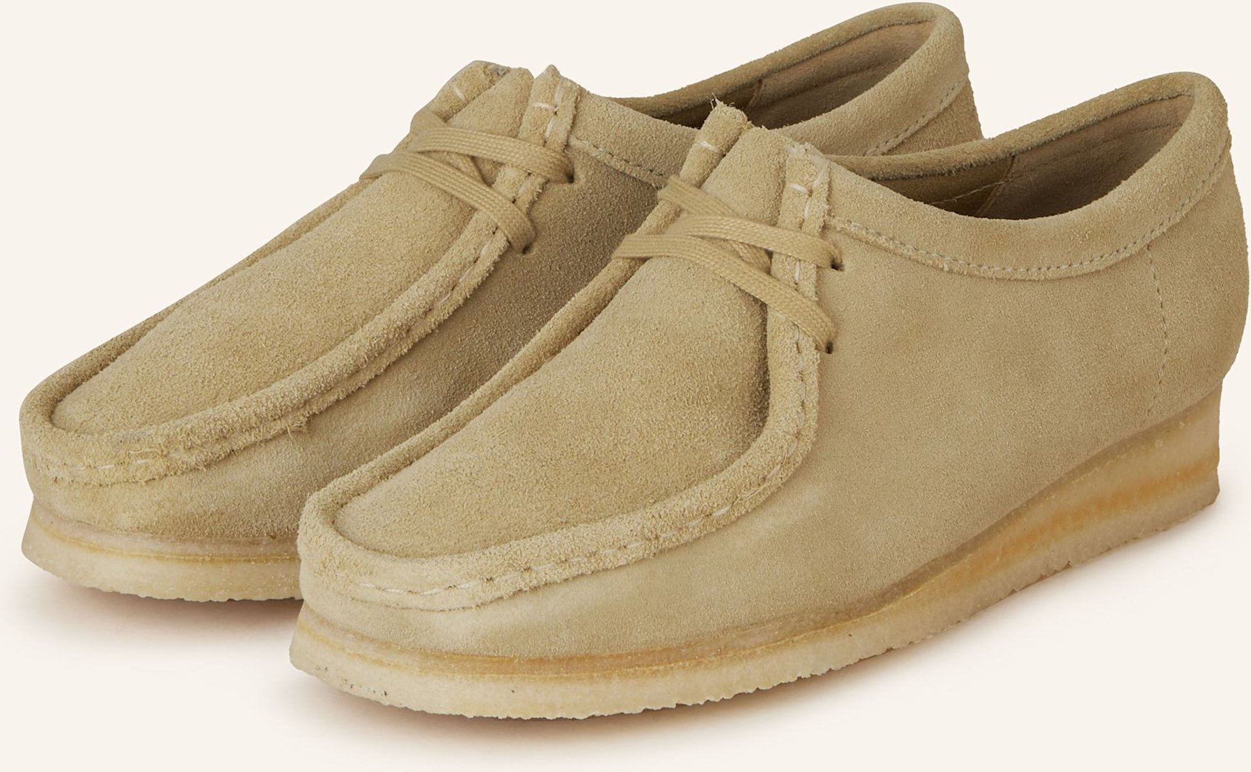 Clarks Originals Desert-Boots Wallabee. beige