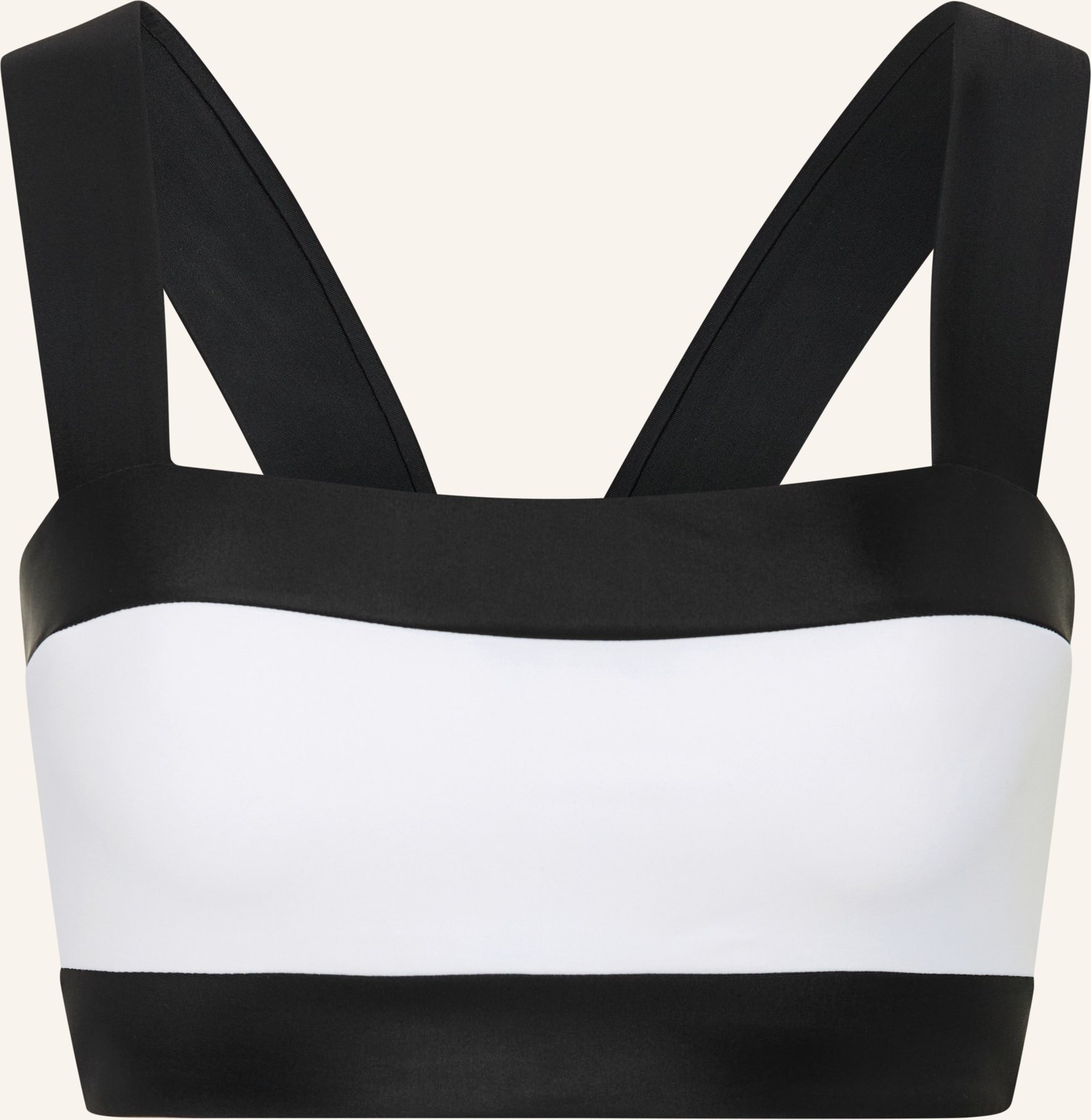 Thumbnail - Goldbergh Bustier-Bikini-Top Plonge weiss
