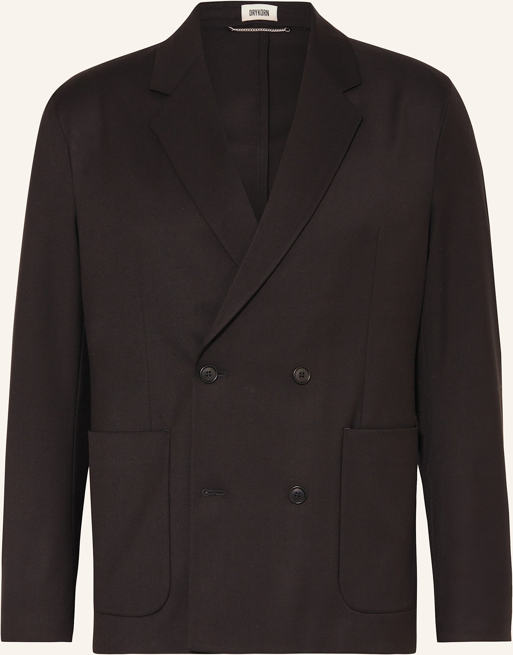 Drykorn Anzugsakko Domaro Slim Fit schwarz