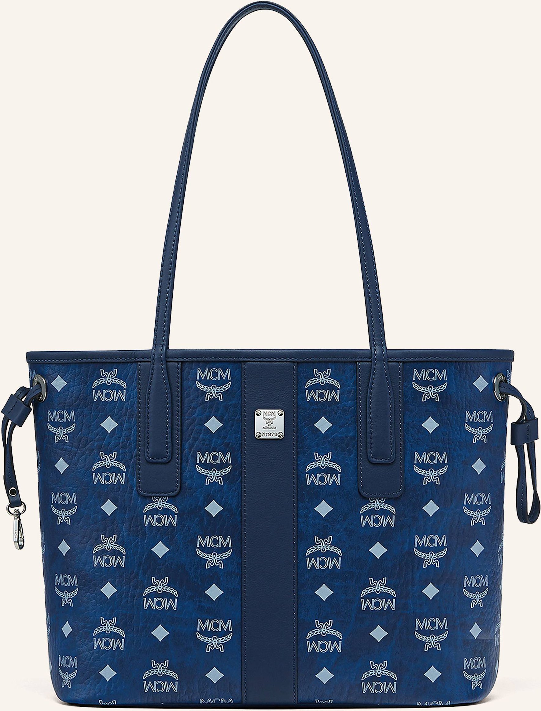 Thumbnail - Mcm Shopper Liz Mit Pouch blau
