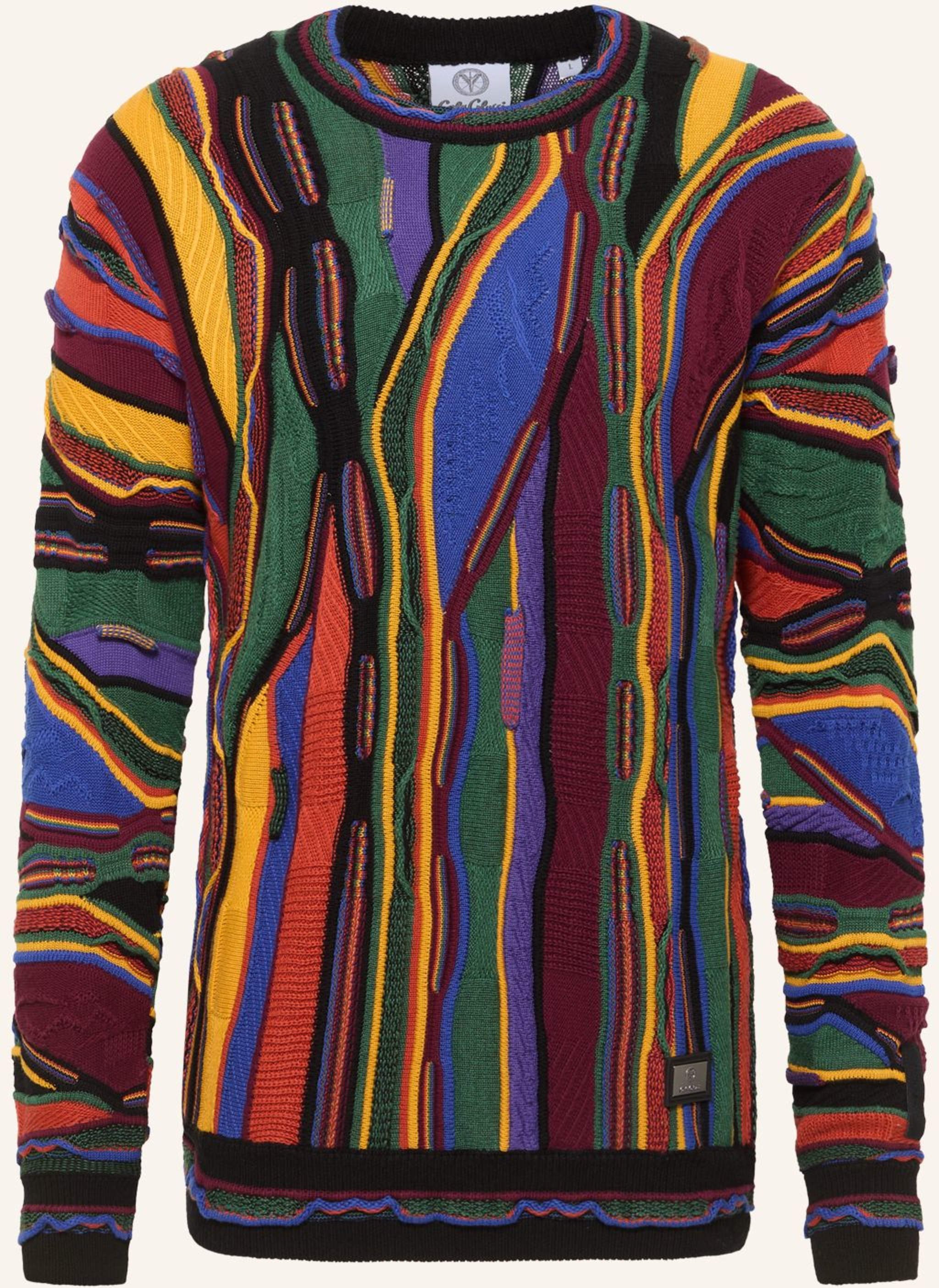 Carlo Colucci Strickpullover Fazio schwarz