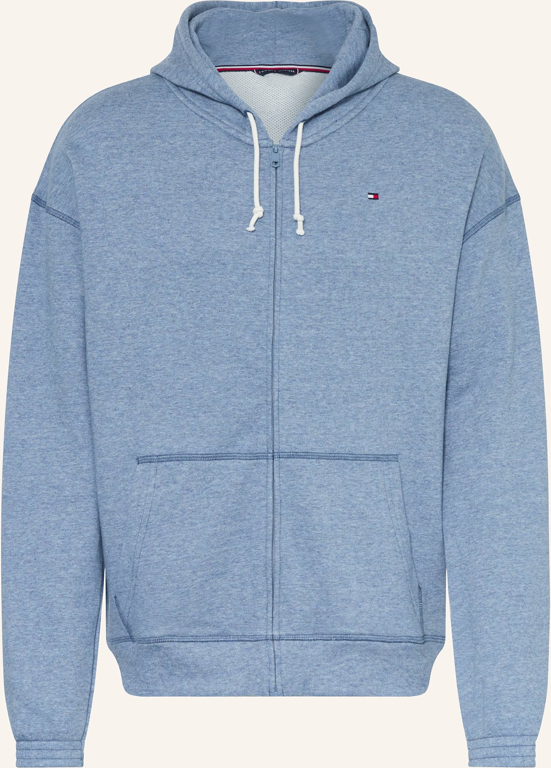 Thumbnail - Tommy Hilfiger Lounge-Sweatjacke blau