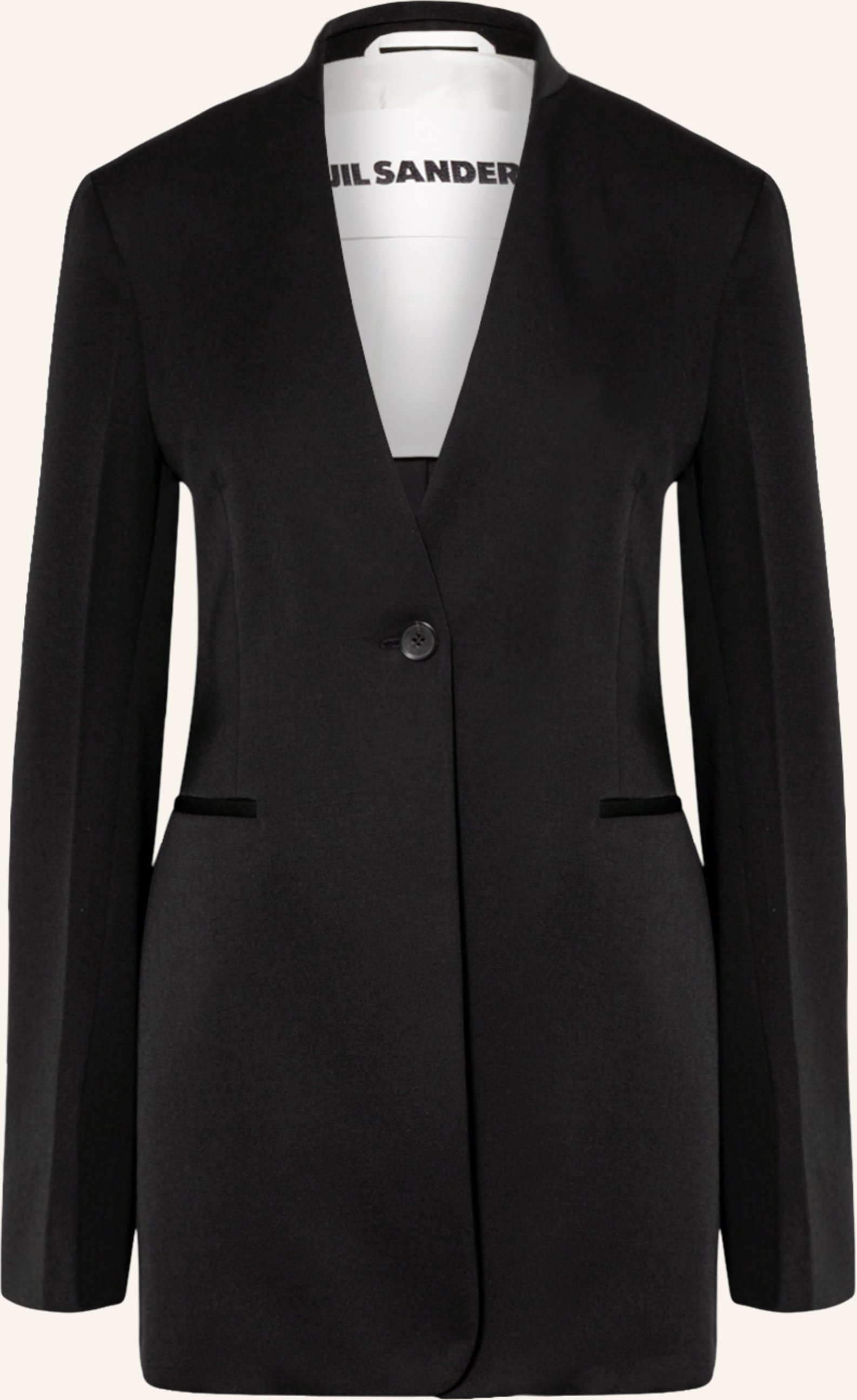 Jil Sander Longblazer schwarz