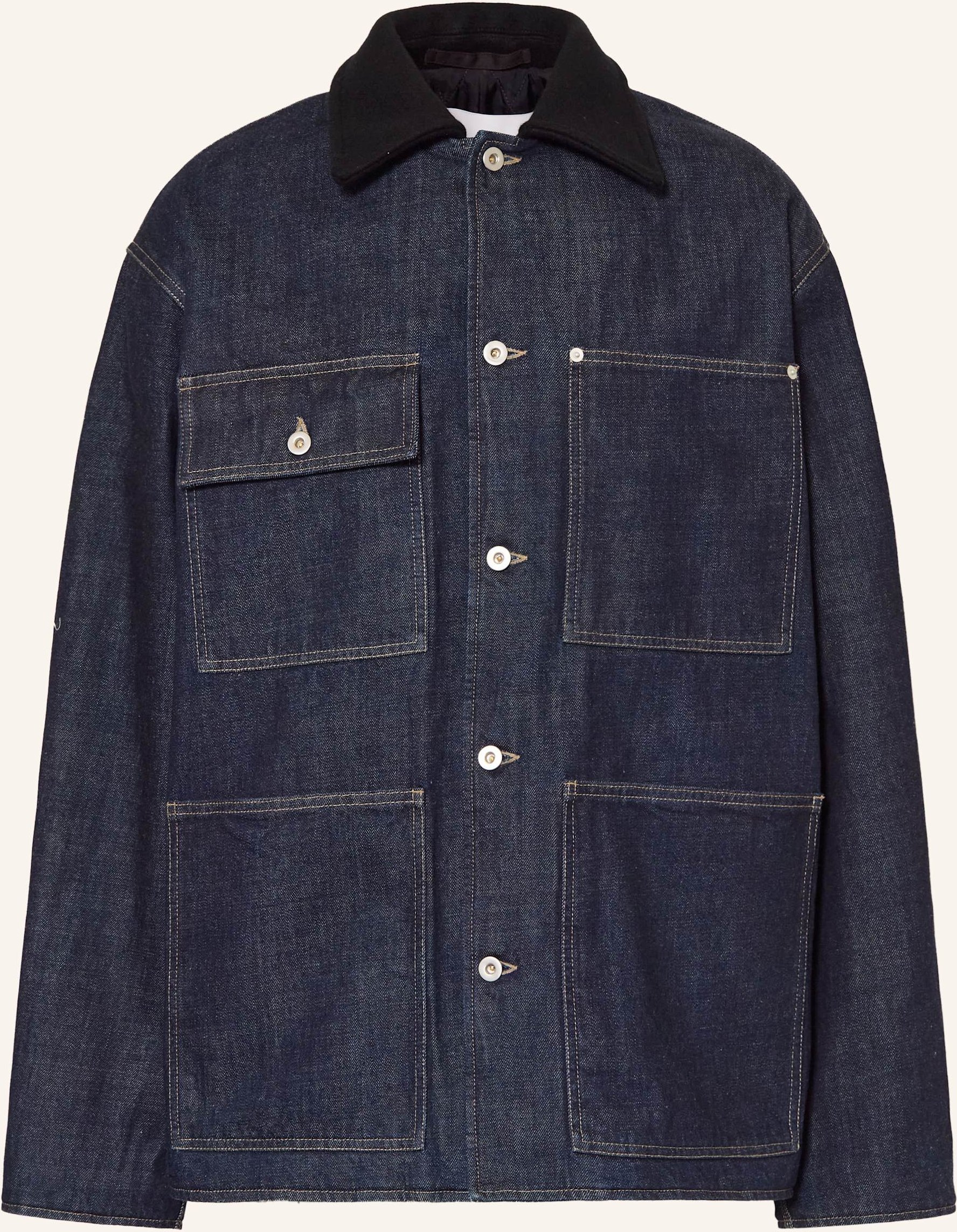 Thumbnail - Jil Sander Jeansjacke blau