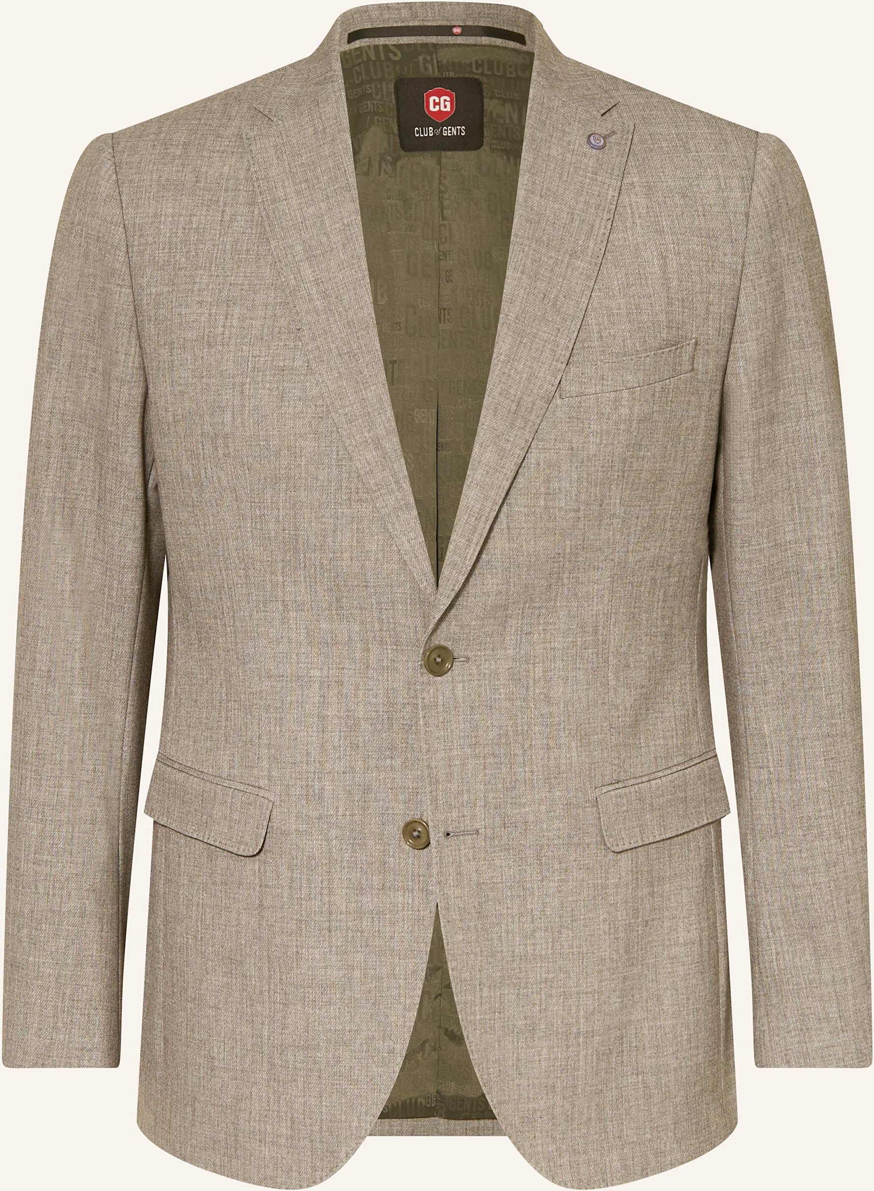 Cg - Club Of Gents Anzugsakko Cg Colvin Slim Fit grau