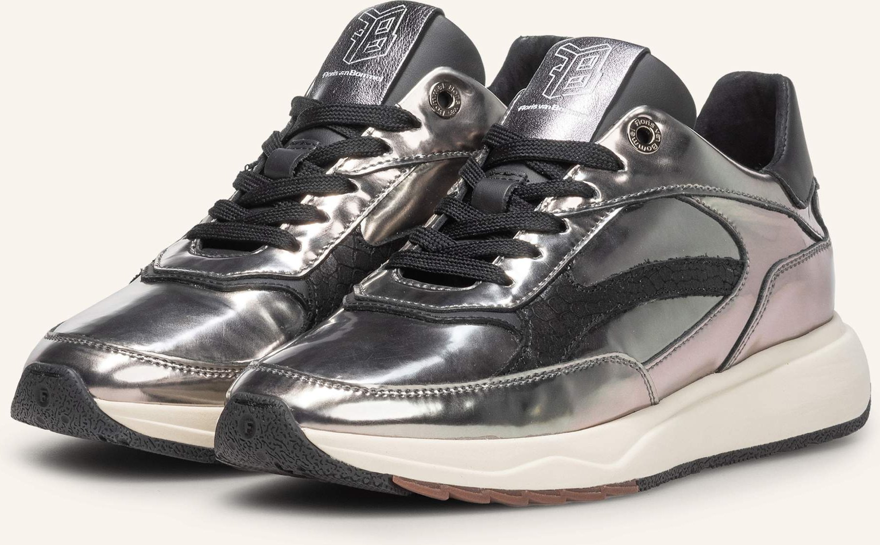 Floris Van Bommel Sneaker Suvi 02 silber