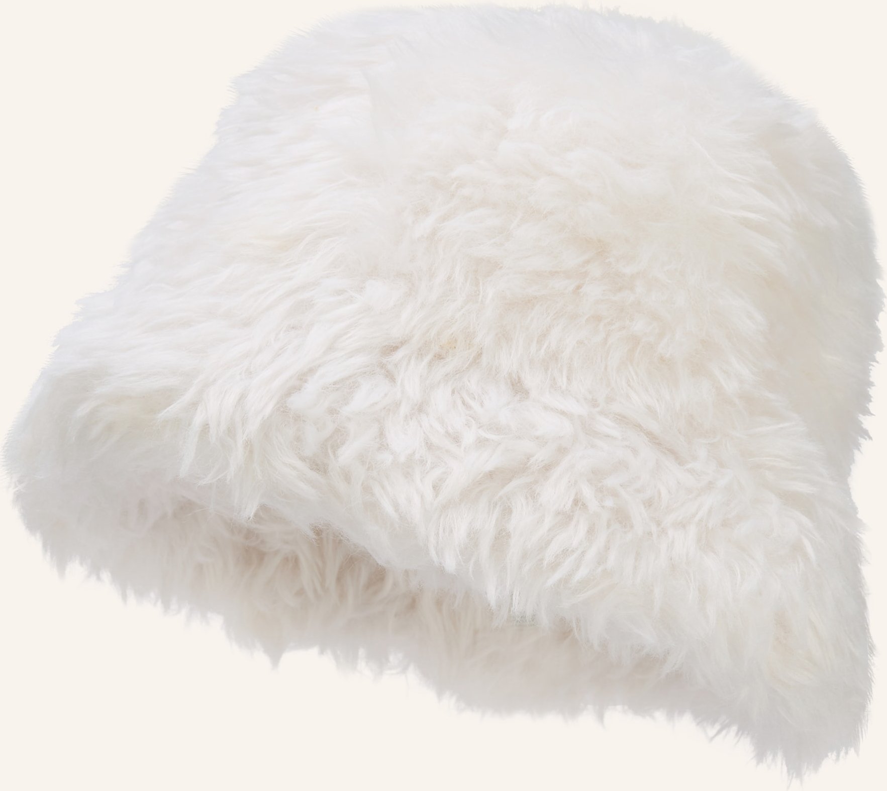 Perfect Moment Bucket-Hat Aus Kunstfell weiss