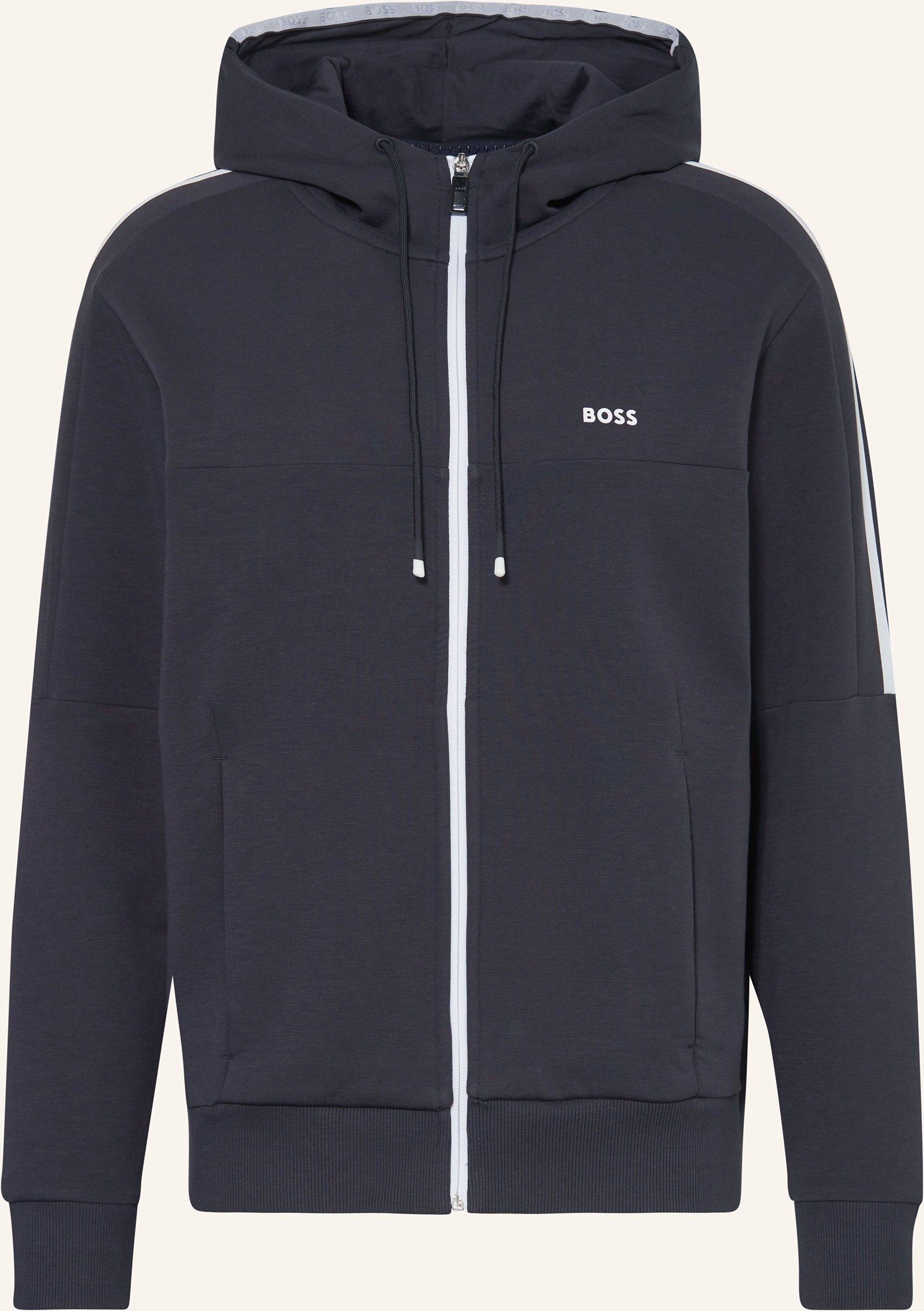 Boss Sweatjacke Saggynos blau