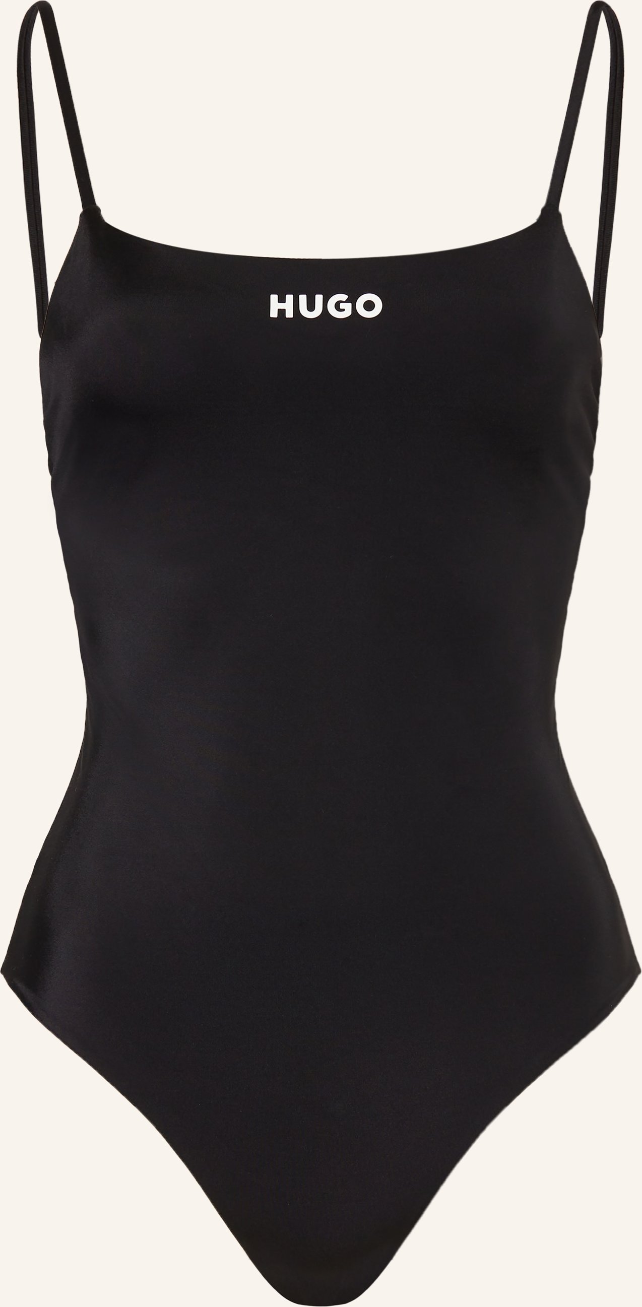 Hugo Badeanzug Pure schwarz