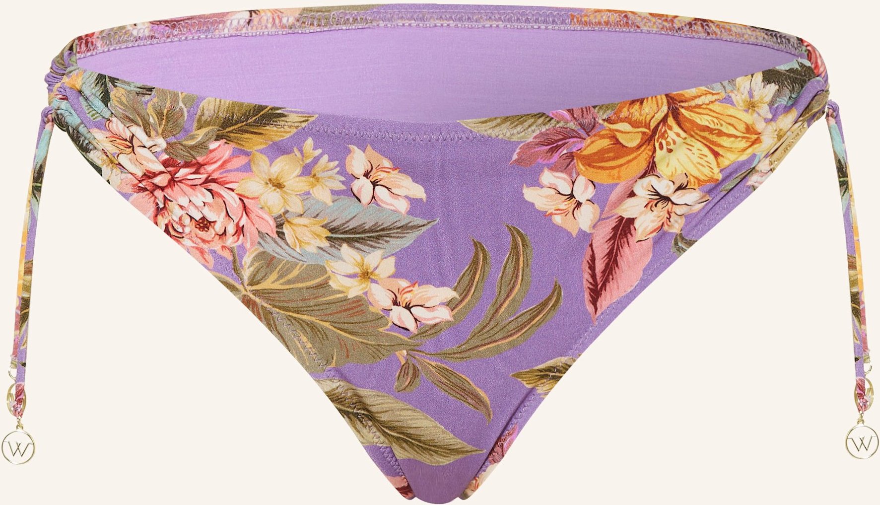 Watercult Basic-Bikini-Hose Dreamscape Tropics lila