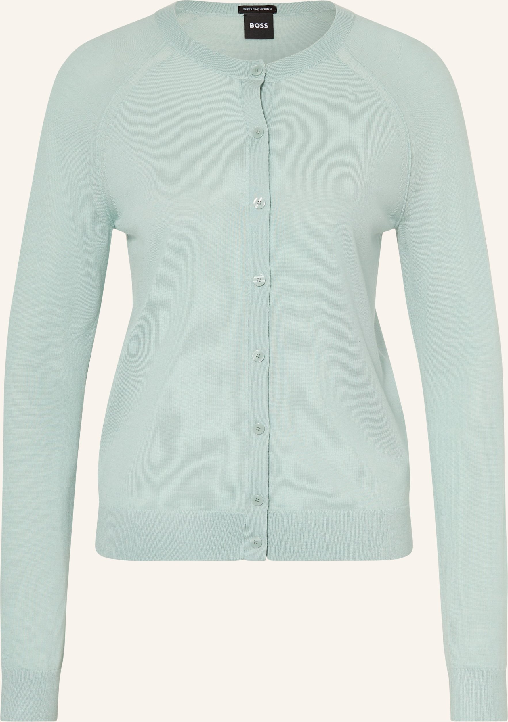 Boss Strickjacke Fonami gruen