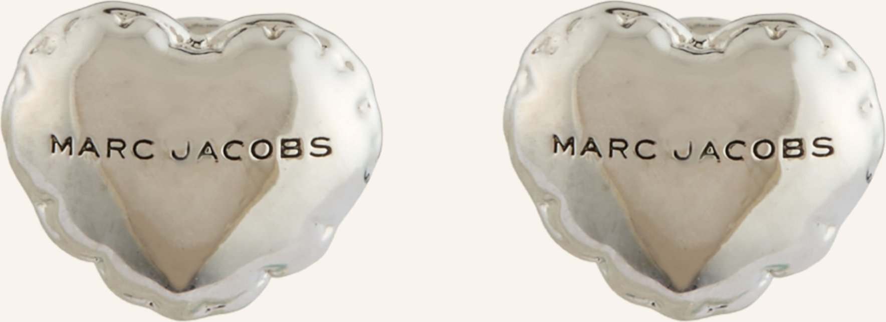Marc Jacobs Ohrstecker The Heart Balloon silber