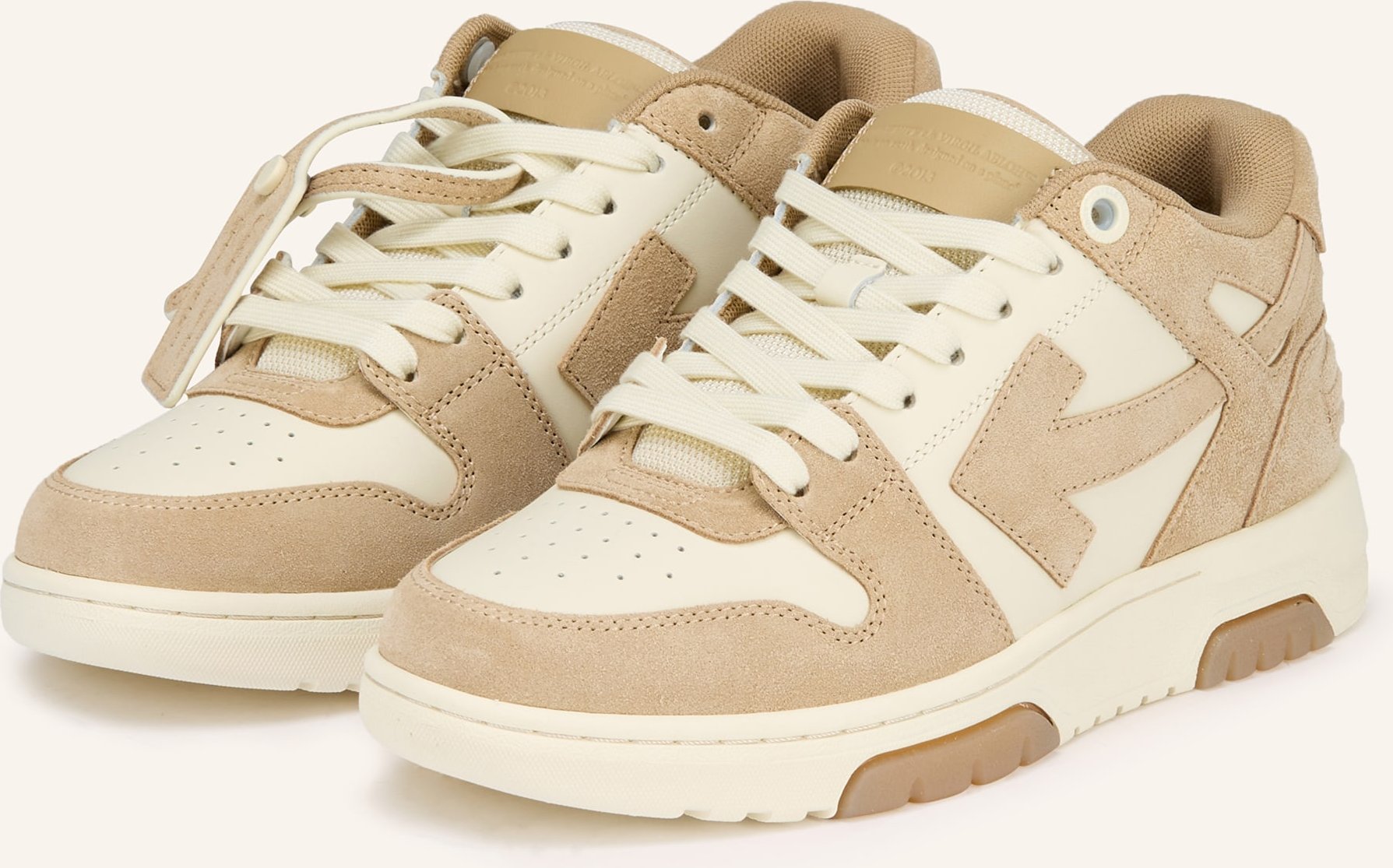 Off-White Sneaker Out Of Office beige