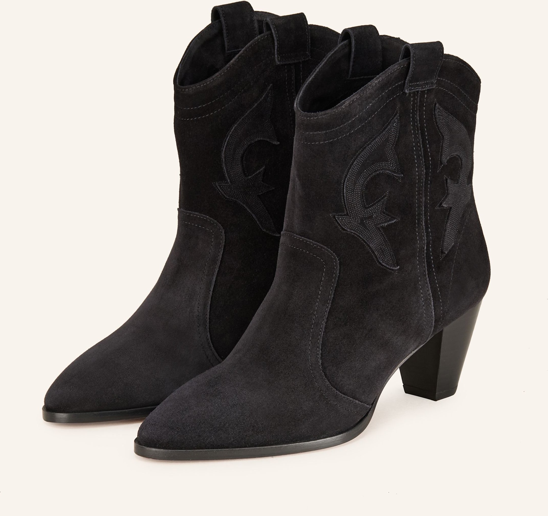 Thumbnail - Ba&Sh Cowboy Boots Casey schwarz