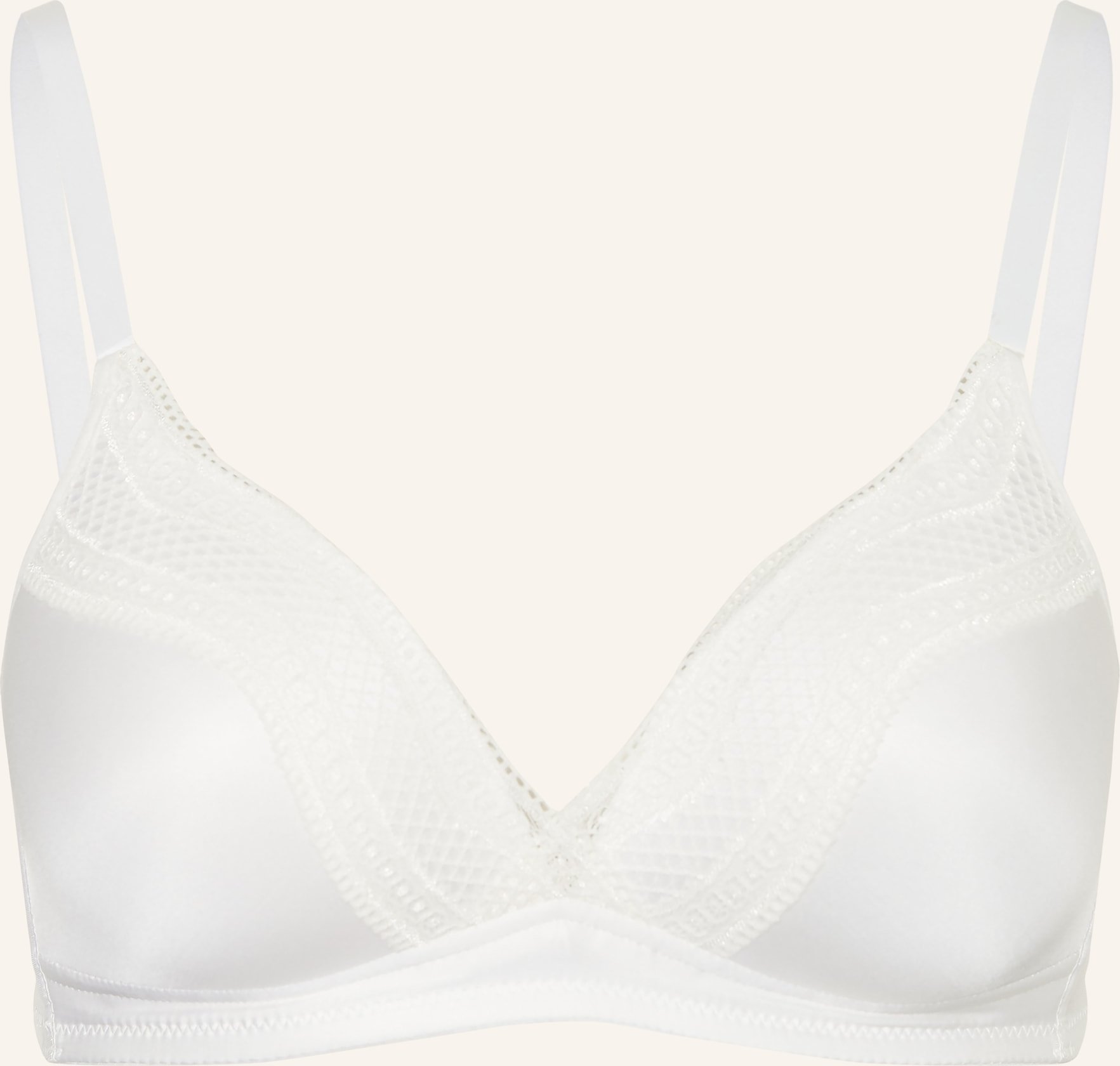 Hanro Triangel-Bh Cira weiss