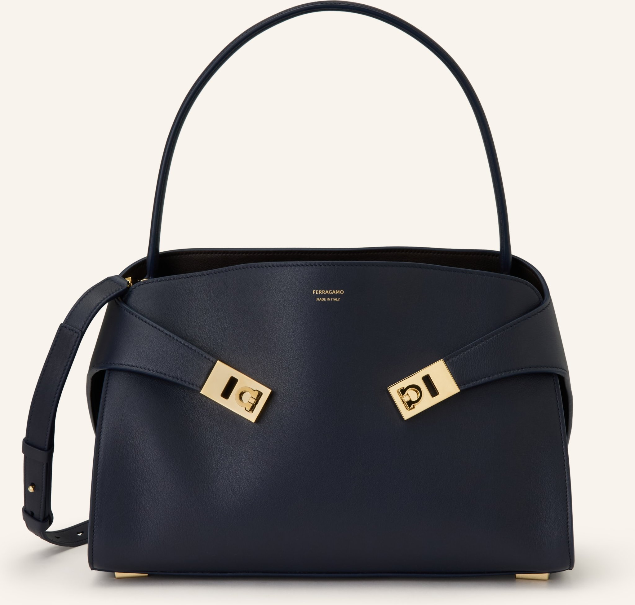 Ferragamo Handtasche Hug blau