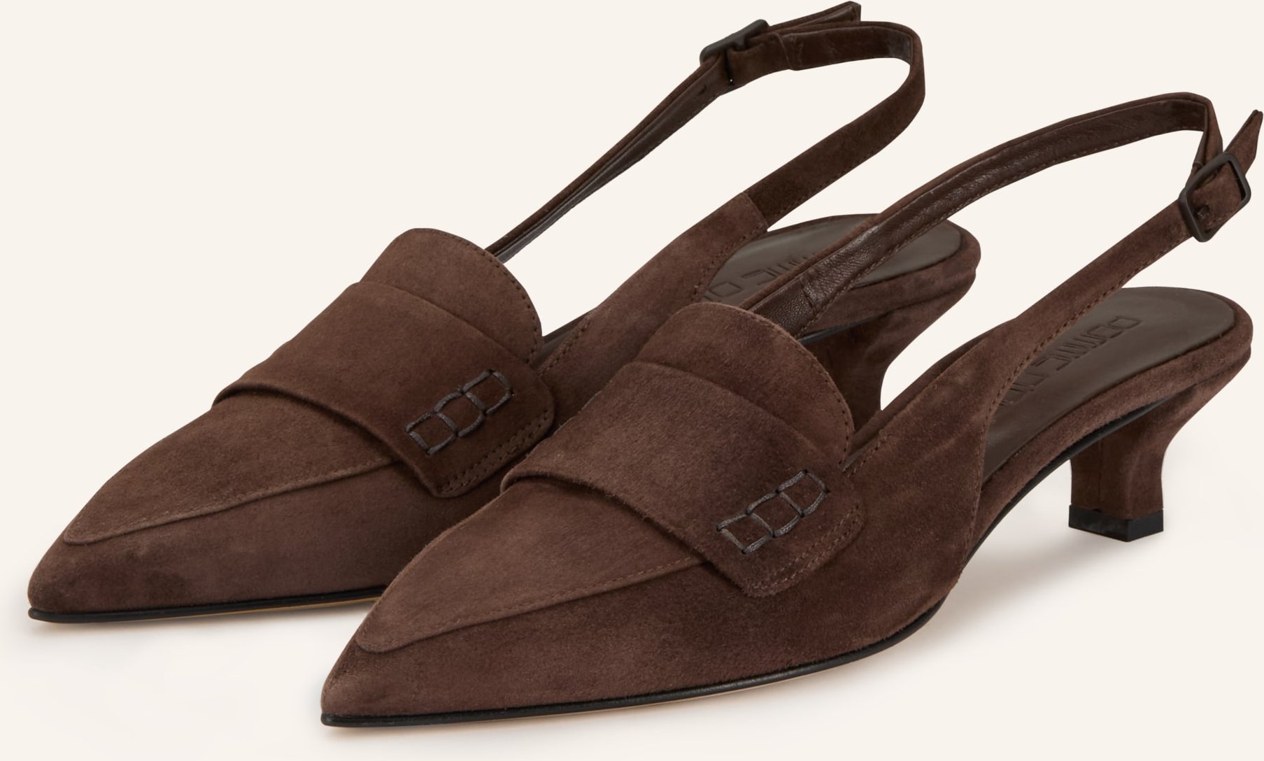 Pomme D'or Slingpumps Louise braun