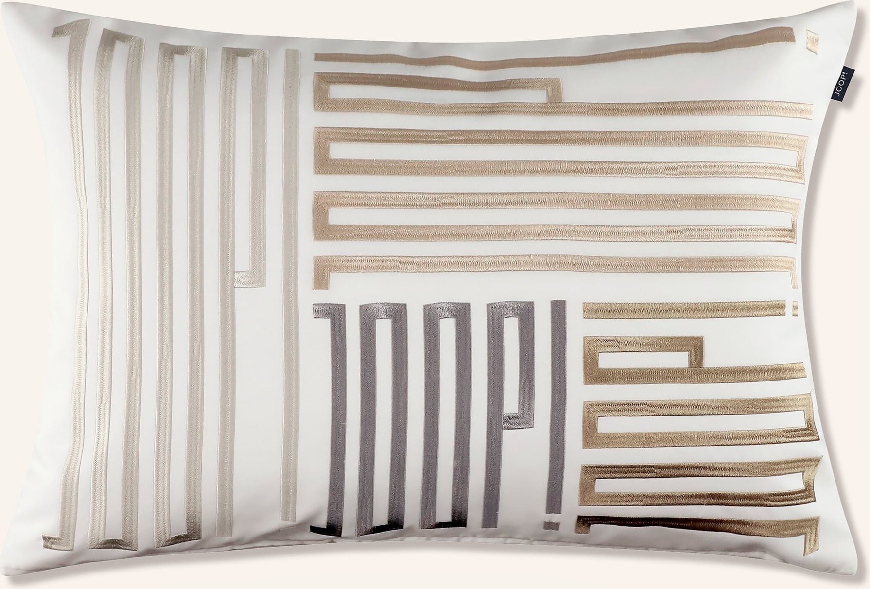 Joop! Dekokissenhülle Bars beige