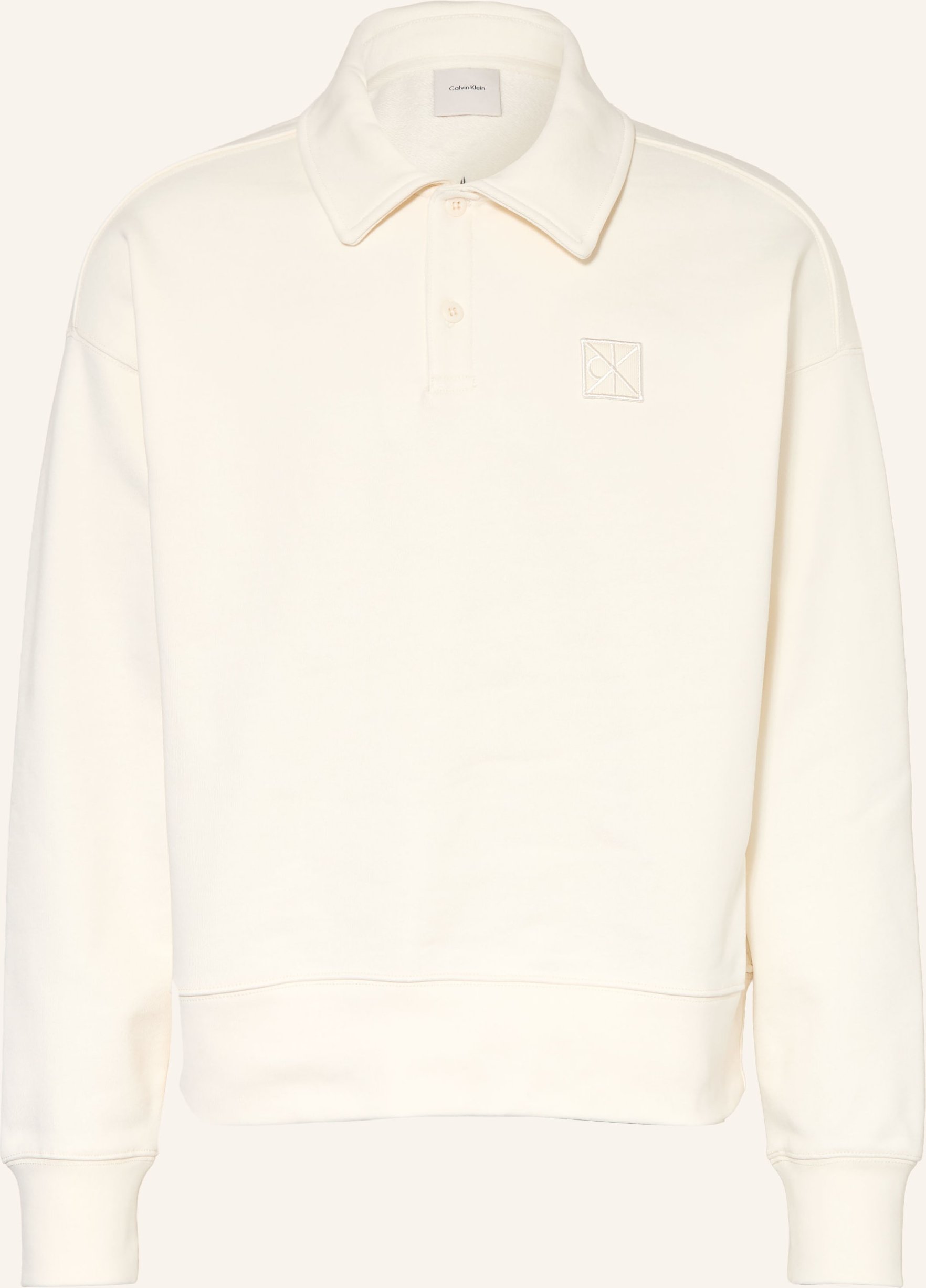 Calvin Klein Sweatshirt Terry weiss