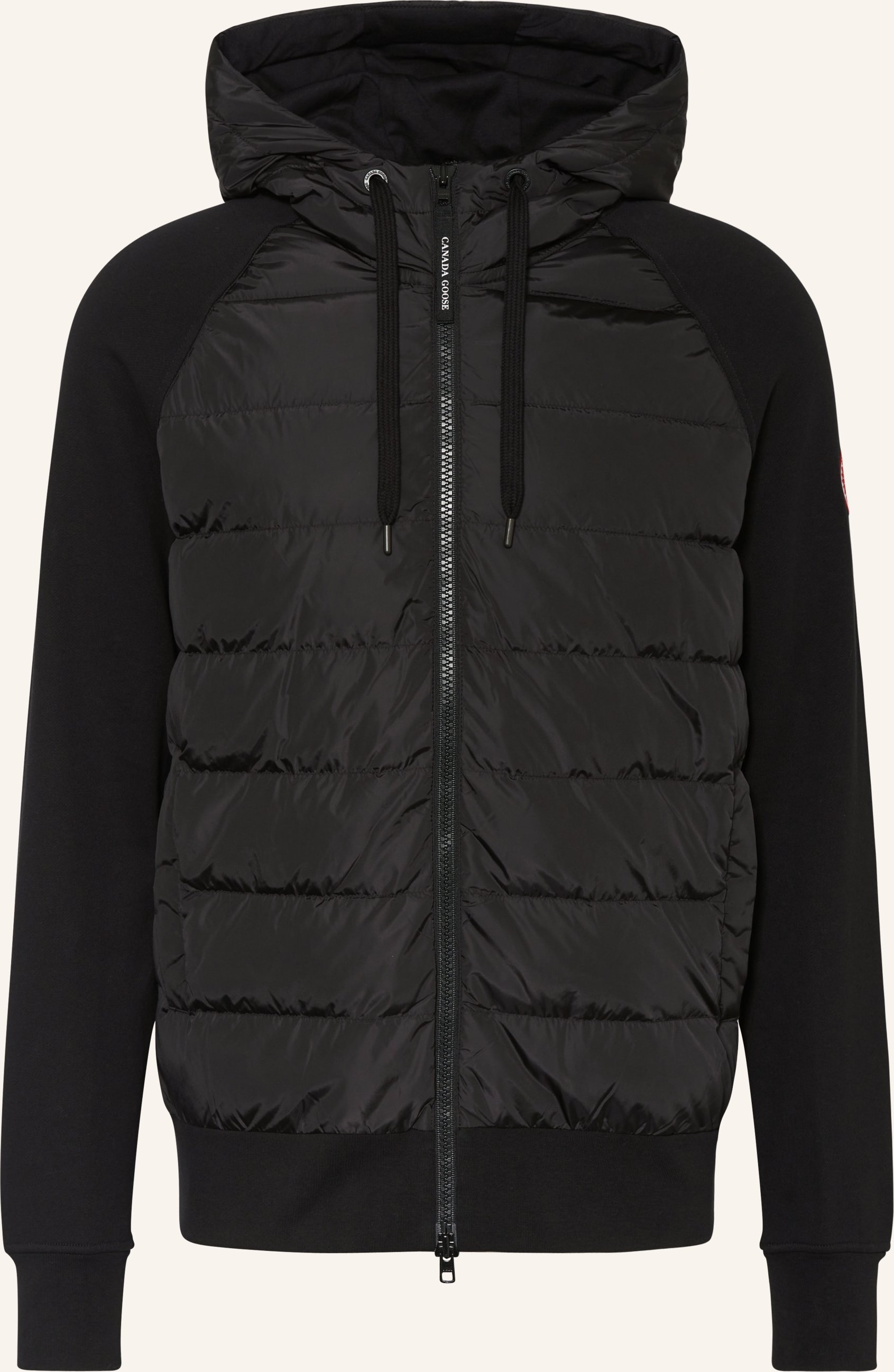 Canada Goose Sweatjacke Hybridge Huron Im Materialmix schwarz